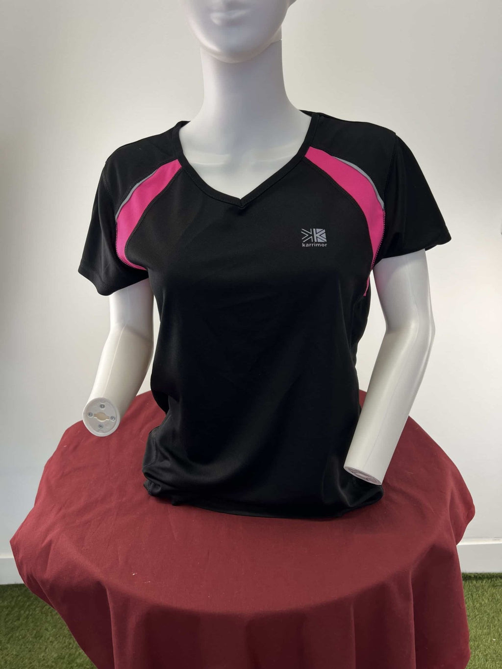Karrimor Women's Sports Top Black/Pink - kitround kitround product