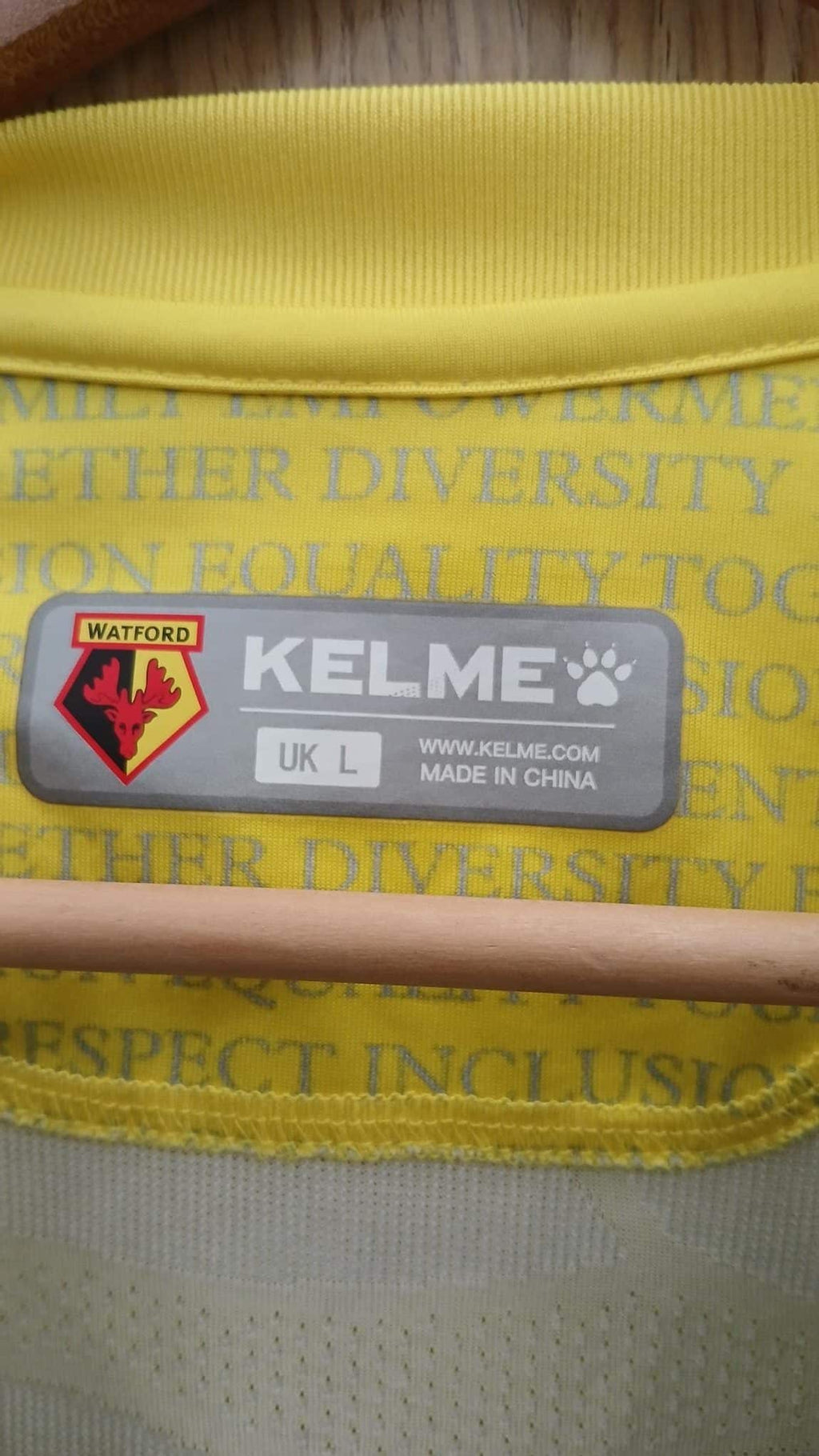 Kelme Watford FC Football Shirt - kitround kitround product