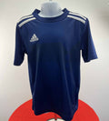 Kids Adidas Blue Football Shirt Age 7 - 8 - kitround kitround product