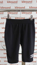 Kids Black Umbro Underlayer Shorts - kitround kitround product