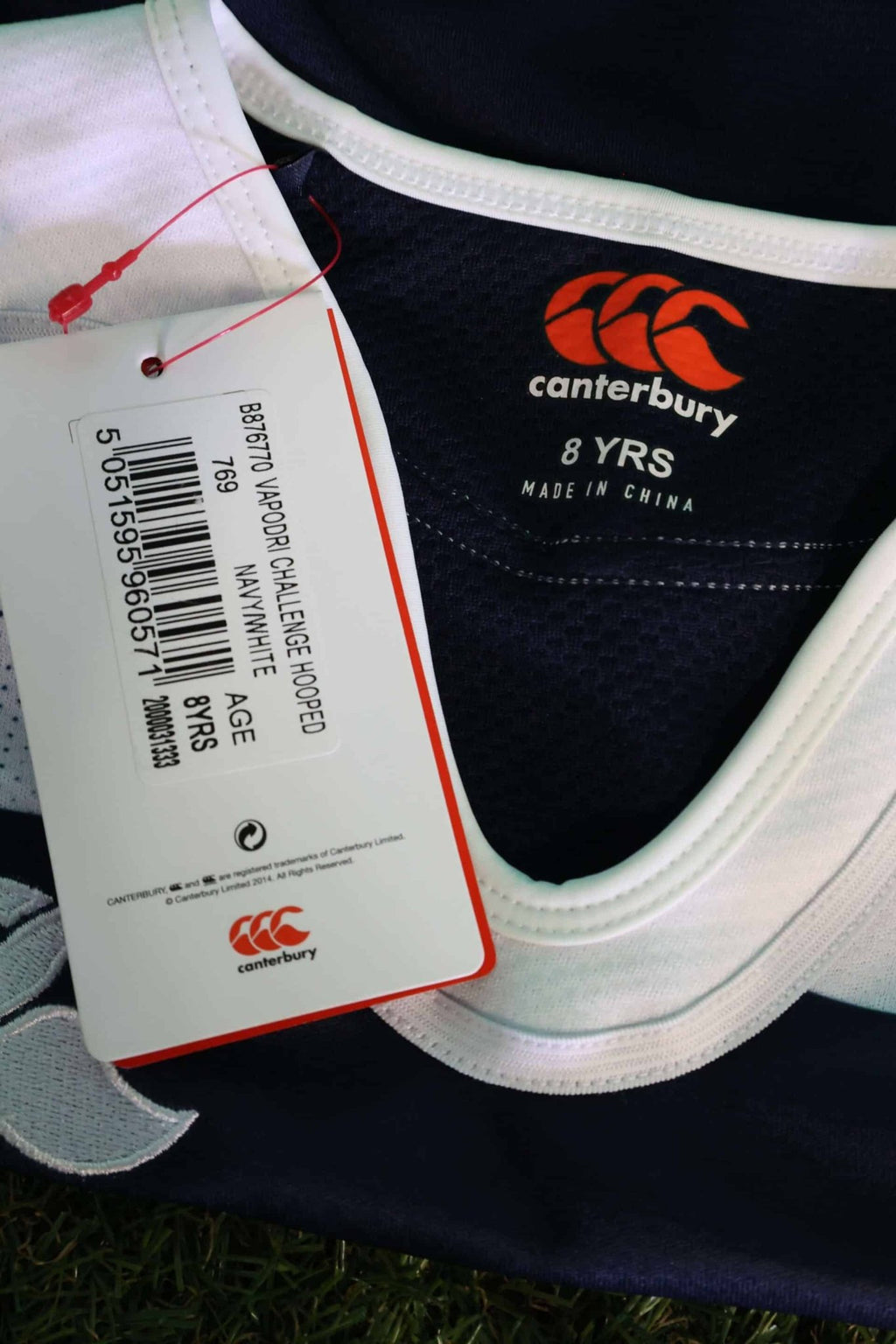 Kids Canterbury Rugby Top 8 Years - kitround kitround product