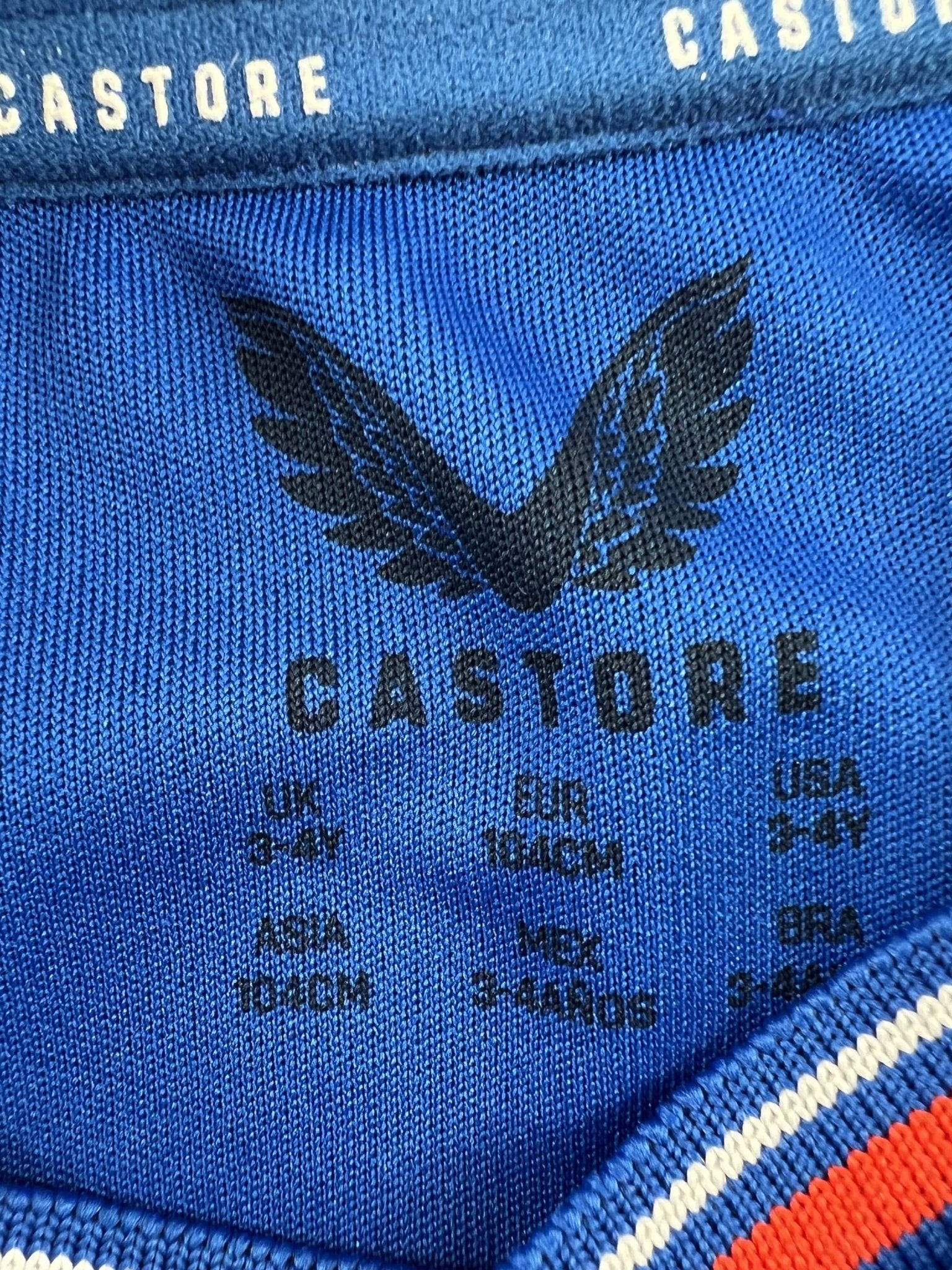 Kid's Castore Rangers Football Jersey Age 3 - 4 - kitround kitround product