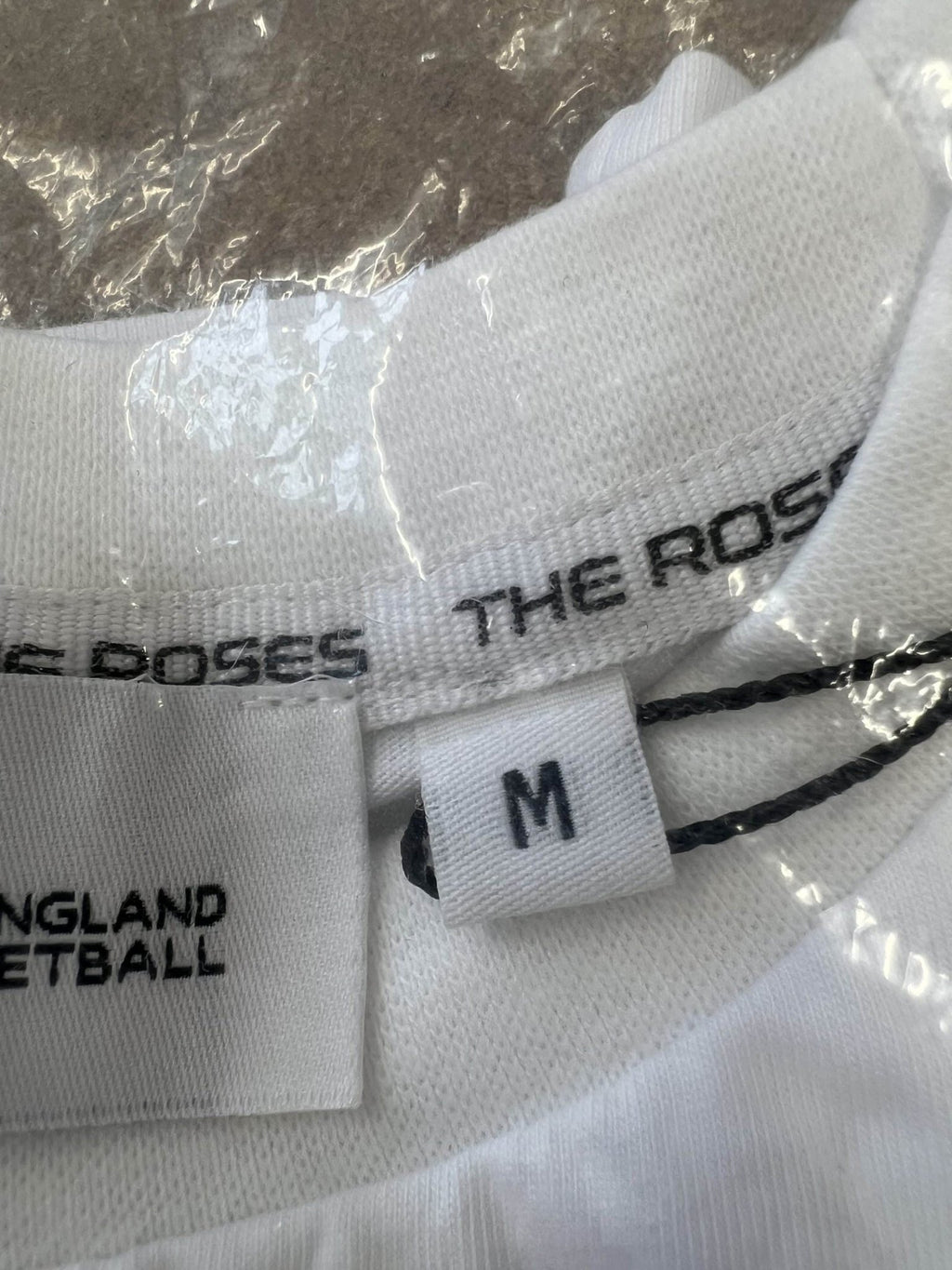 Kid’s England Netball Roses Block T-Shirt - kitround England Netball product