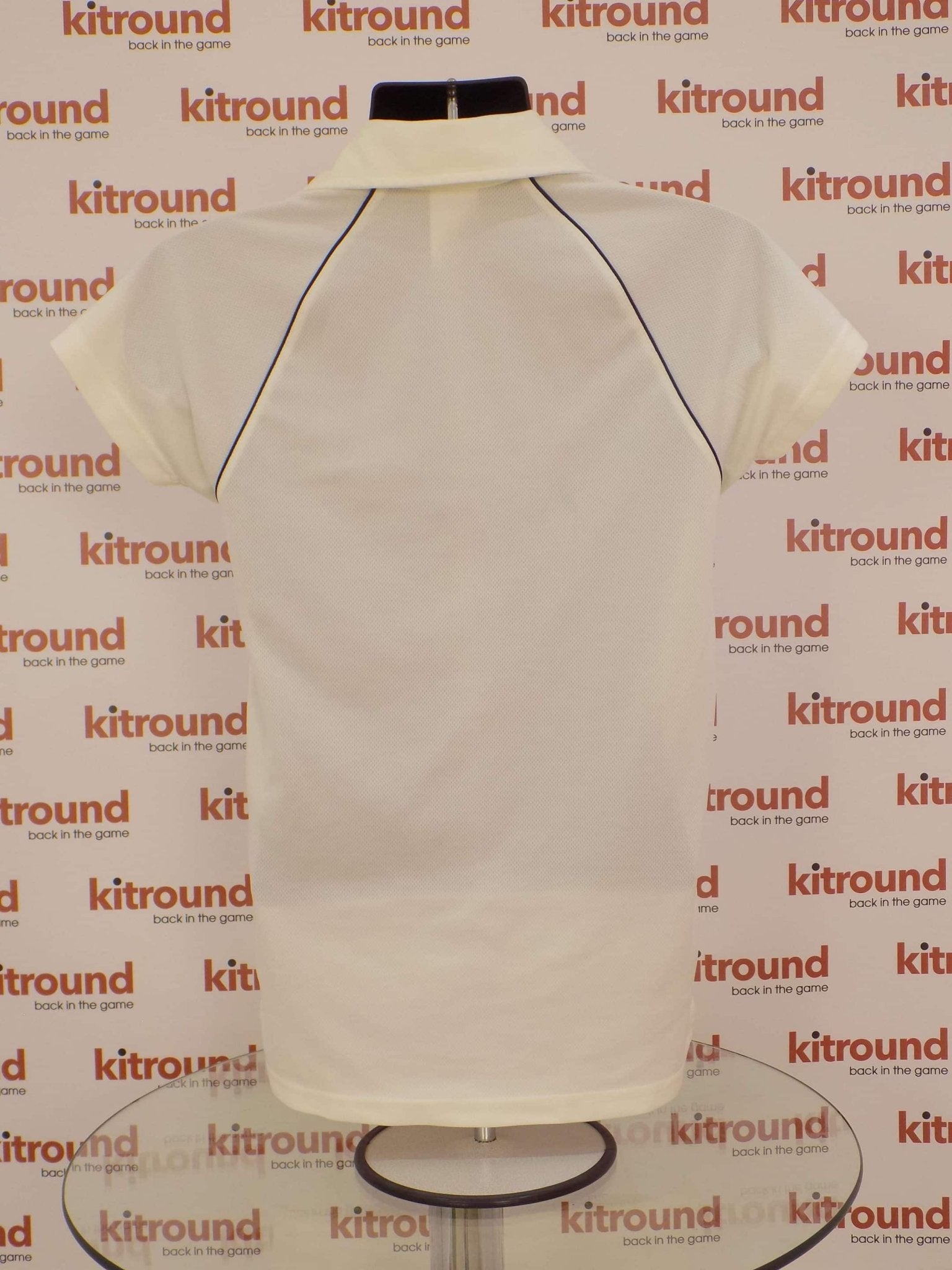 Kids Gloucestershire County Cricket club white Polo Top 32" chest 12 - 13 yrs - kitround kitround product