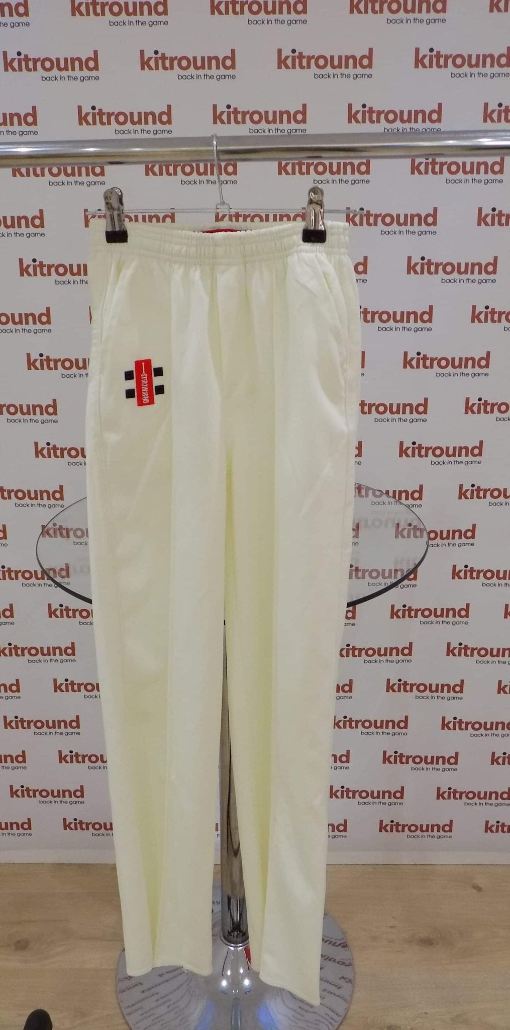 Kids Gray - Nicolls Cricket Trousers - kitround kitround product
