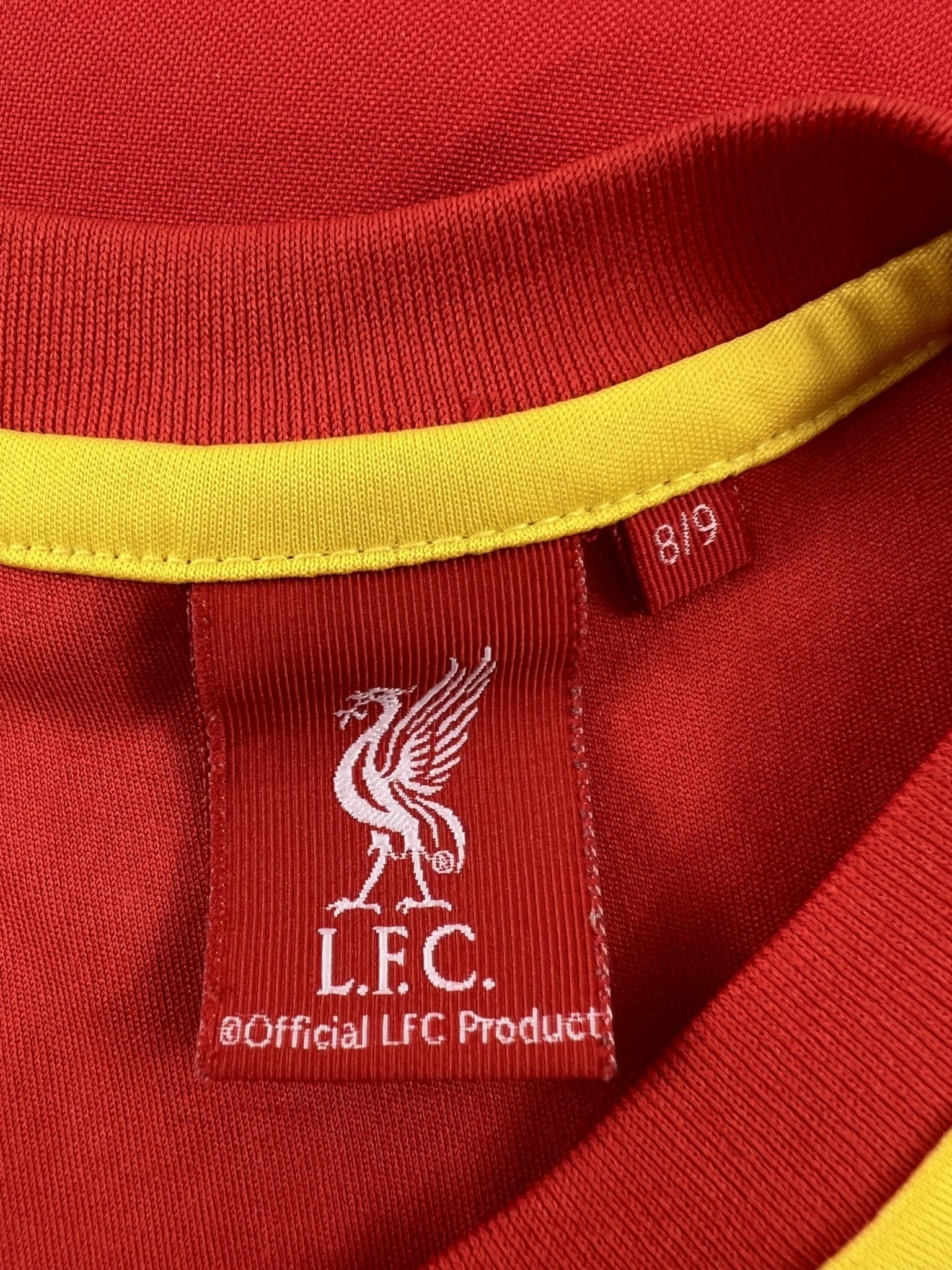 Kid's Liverpool FC Football Shirt Age 8/9 - kitround kitround product