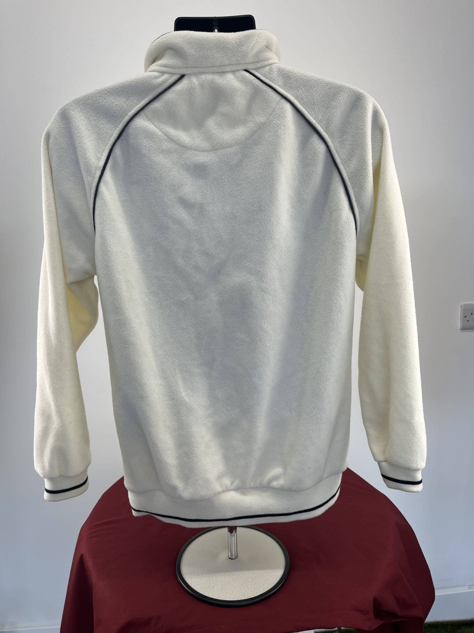 Kid's Slazenger White Fleece Jumper Age 13 yrs - kitround kitround product