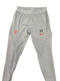 kitround Liverpool FC Men's grey training bottoms with Dri-FIT ADV technology and geometric pattern. Size L.