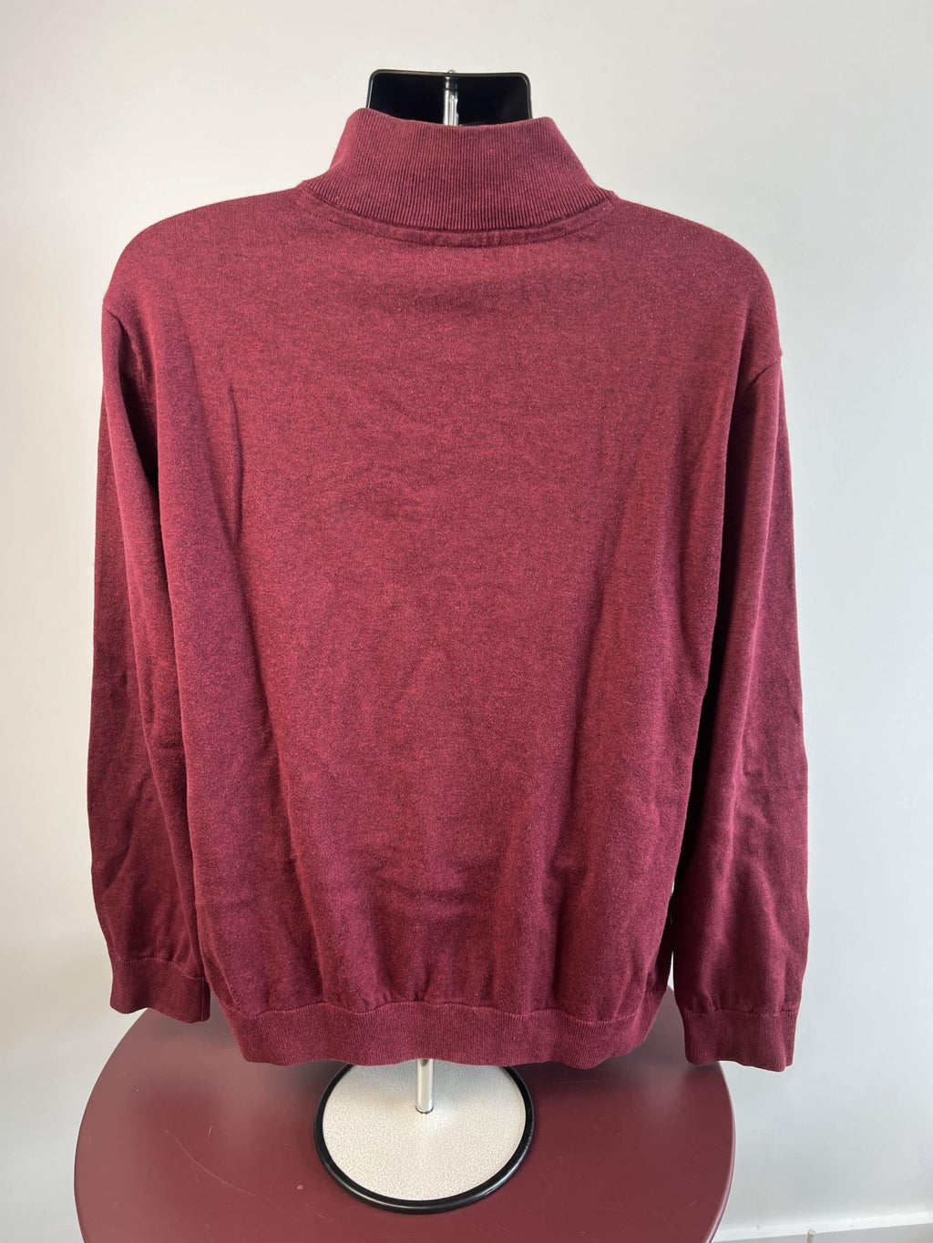 Liverpool FC Burgundy Half - Zip Sweater - kitround kitround product