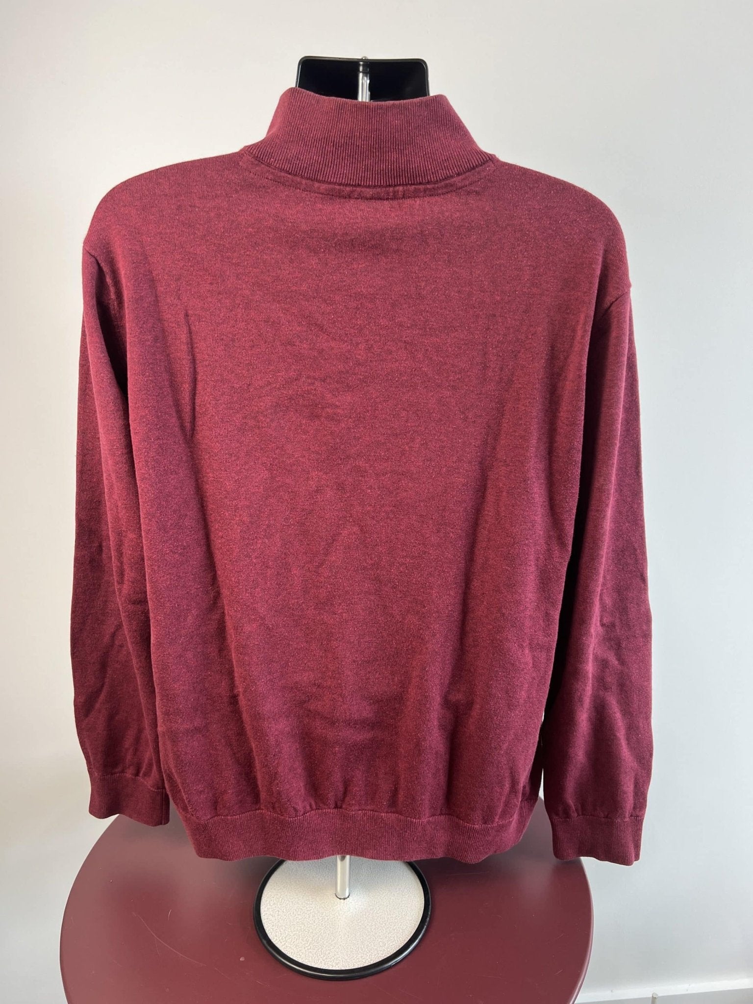 Liverpool FC Burgundy Half - Zip Sweater - kitround kitround product
