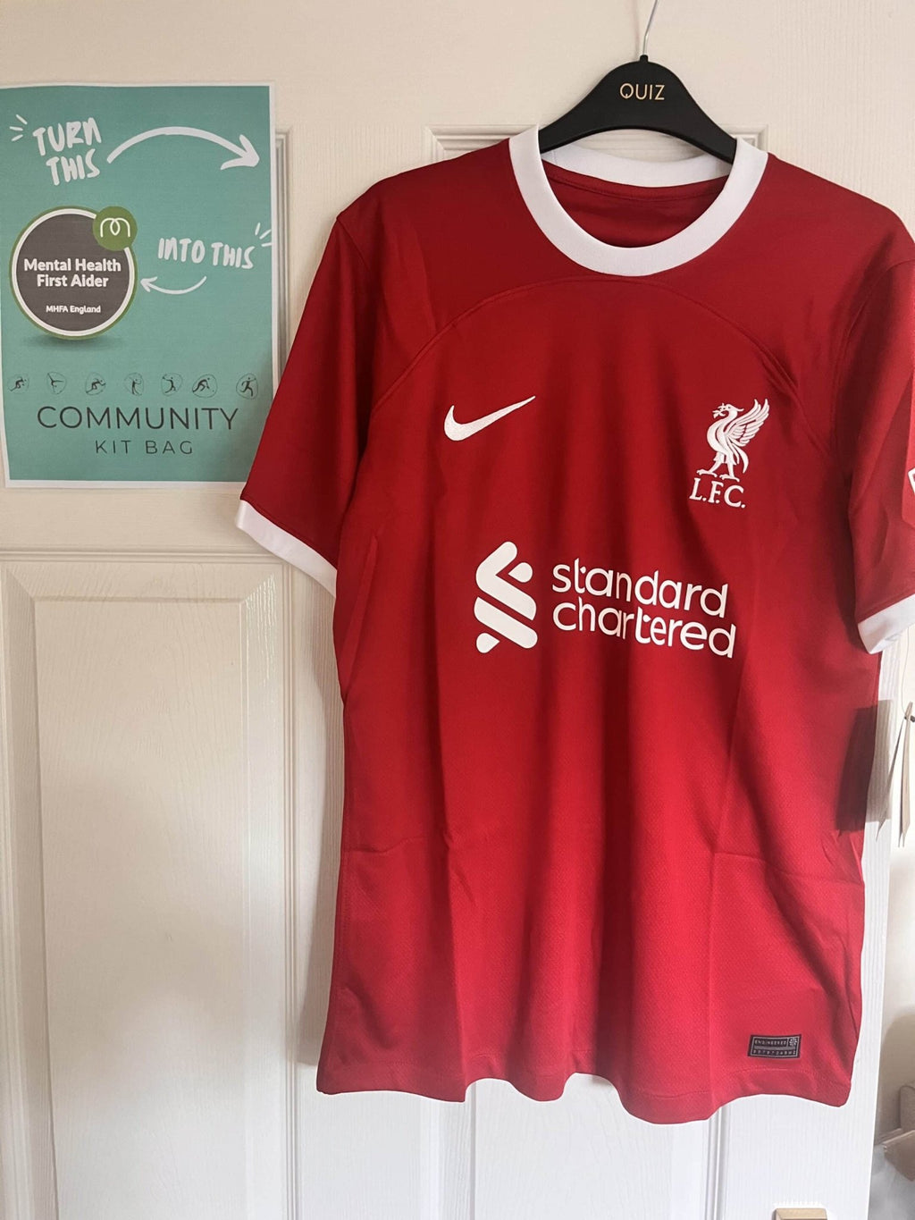 Liverpool FC Red football shirt. BNWT Nike DRI - FIT - kitround Community Kitbag product