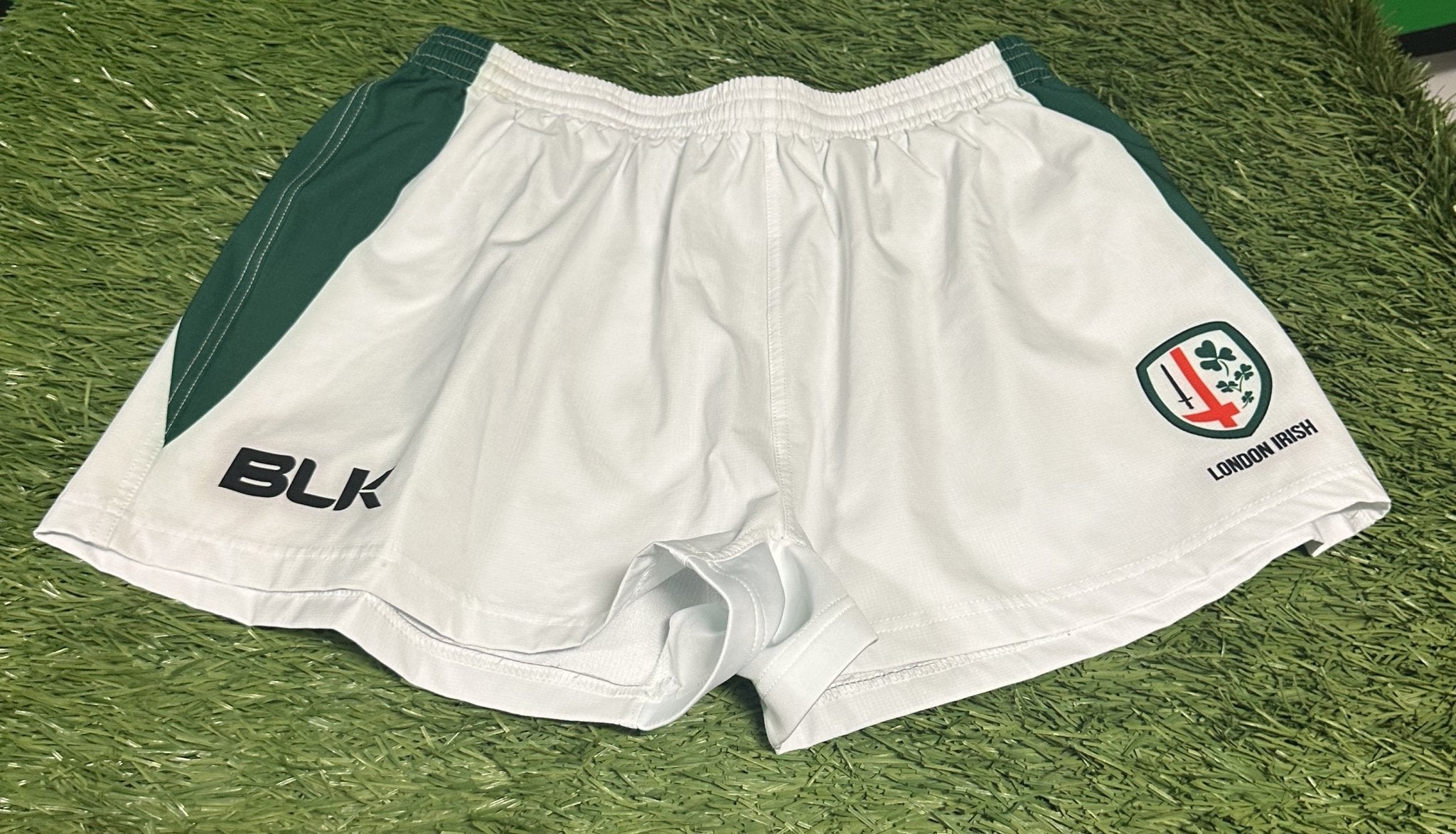London Irish White Match Shorts - kitround London Irish Foundation product