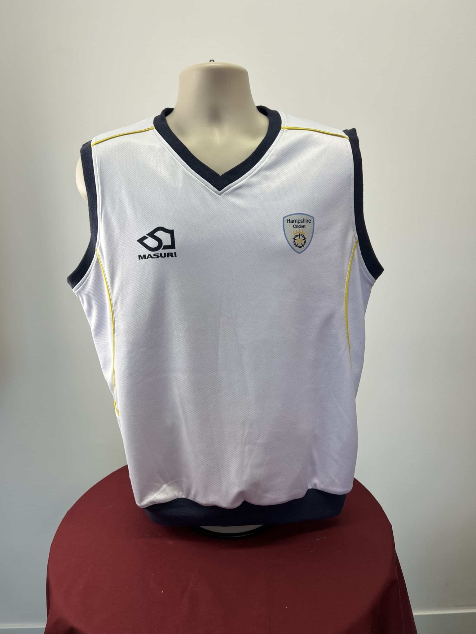 Masuri Hampshire Cricket Sleeveless Playing Shirt - kitround kitround product