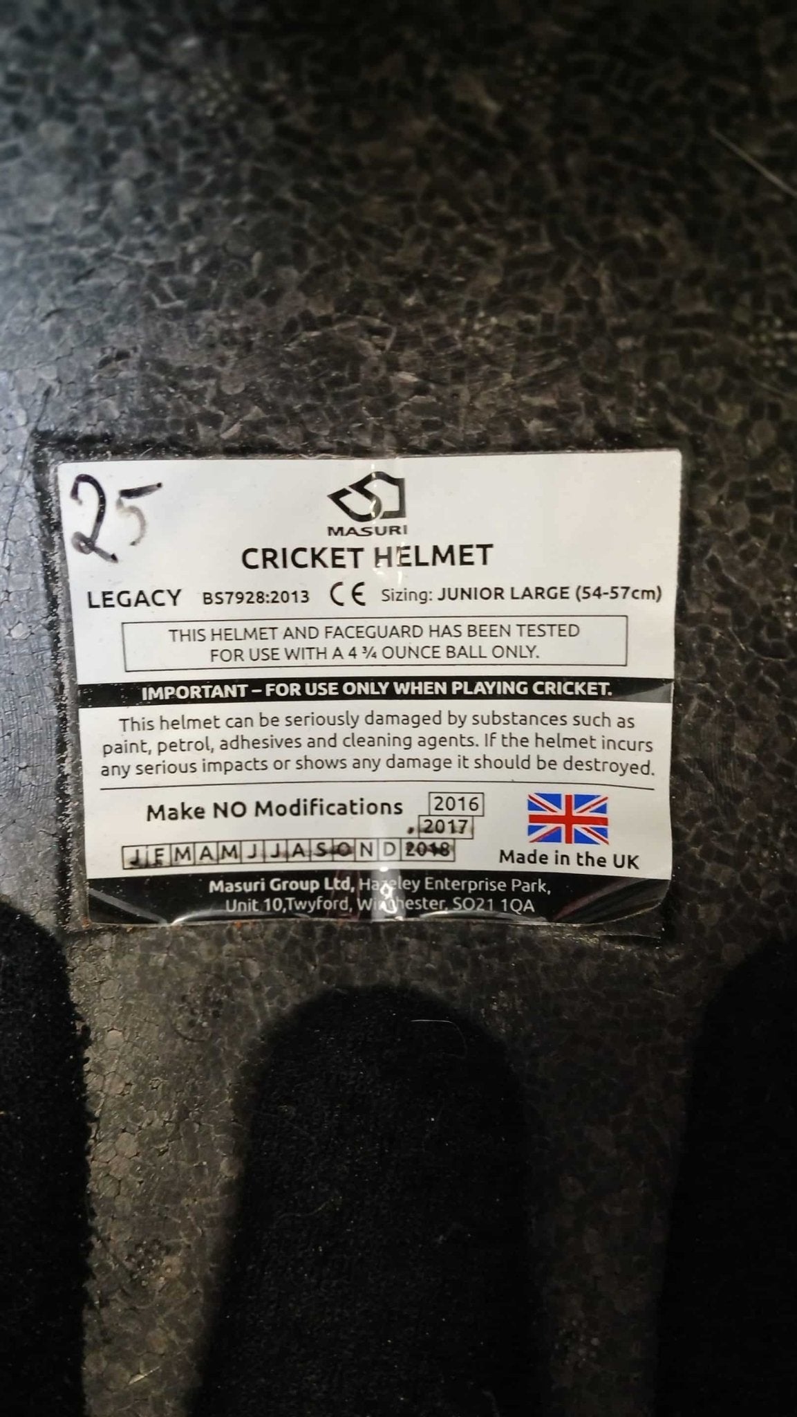 Masuri Junior Cricket Helmet with Face Grill - kitround kitround product