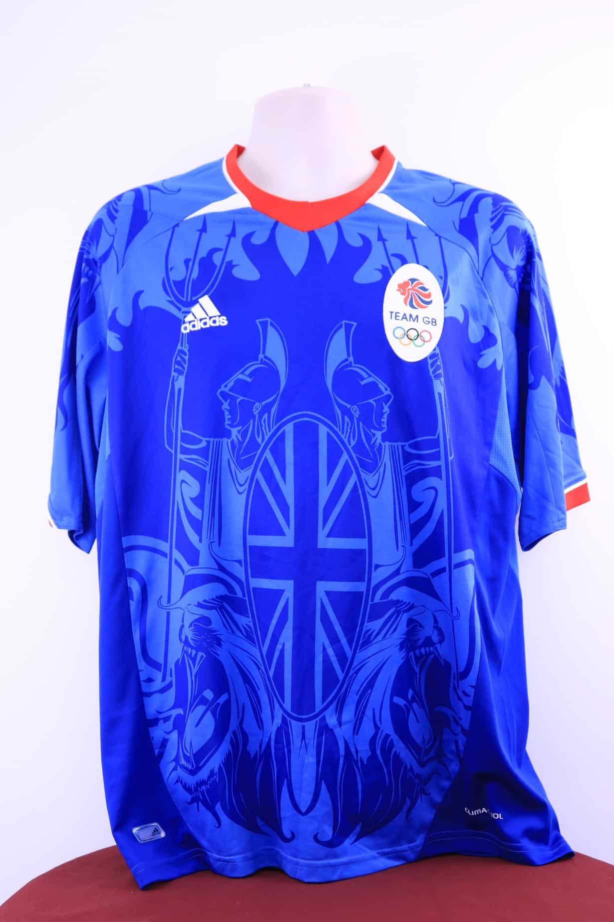 Men's adidas 2011 Team GB Olympic 'Limited Edition' Home Shirt  - kitround Youth Sport Trust product