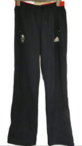 adidas Team GB dark blue tracksuit bottoms with red waistband and logos