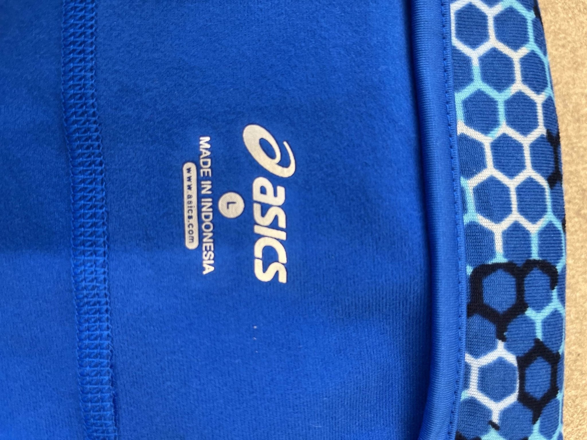Men's Asics Blue Running Jacket - kitround kitround product