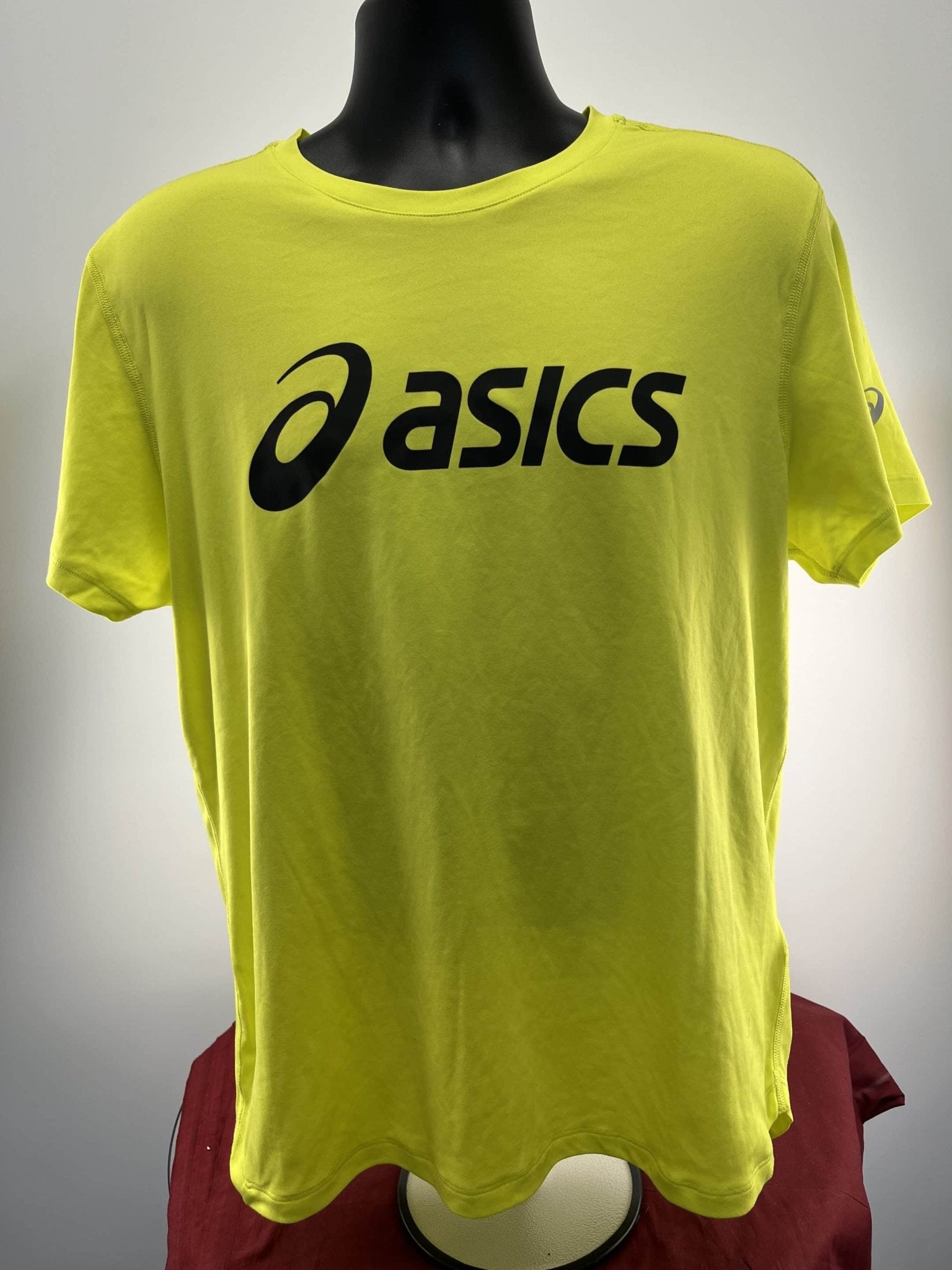 Men's Asics Yellow Sports T-Shirt - kitround kitround product