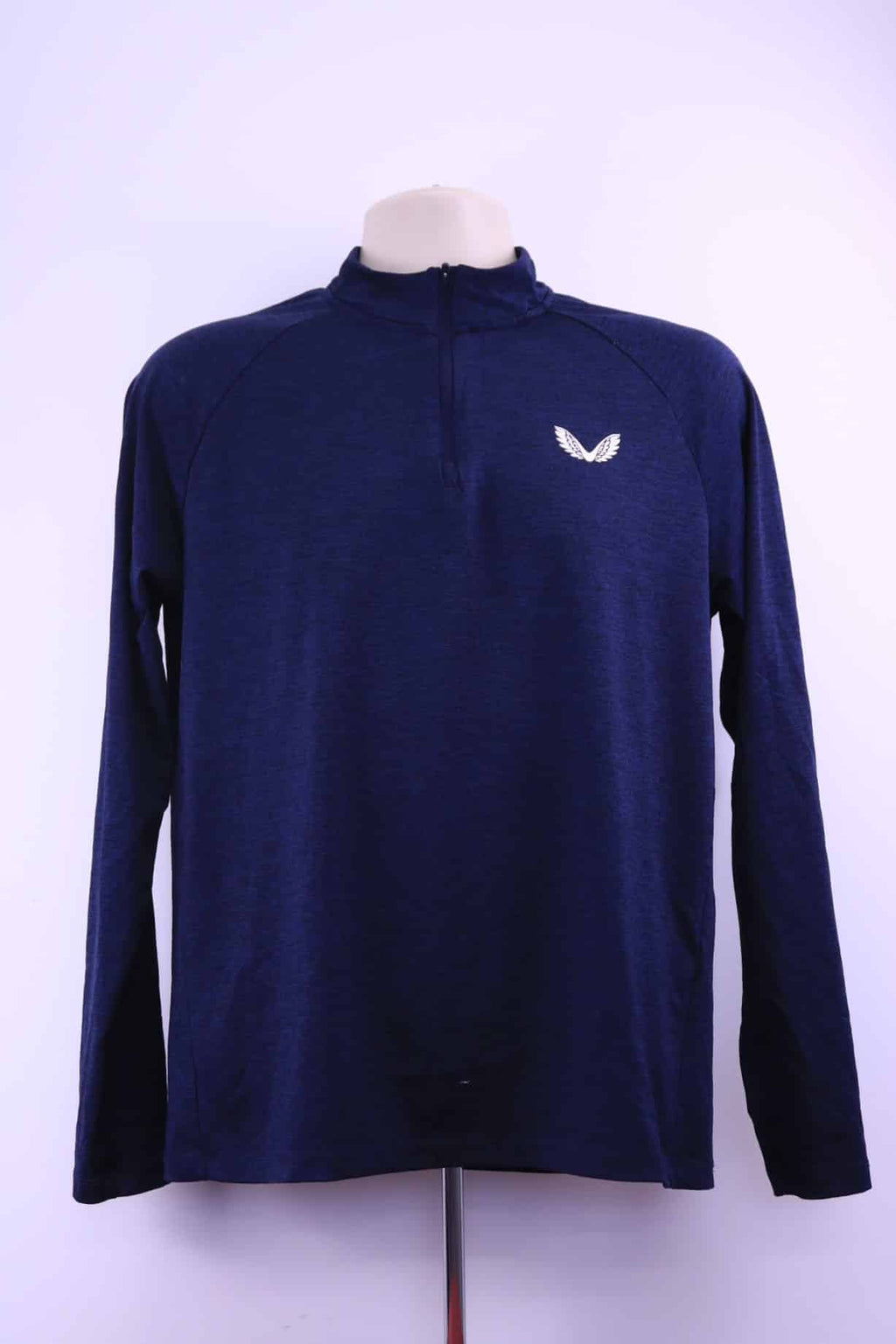 Men's Castore Long Sleeved 1/4 Zip Underlayer Top - kitround kitround product