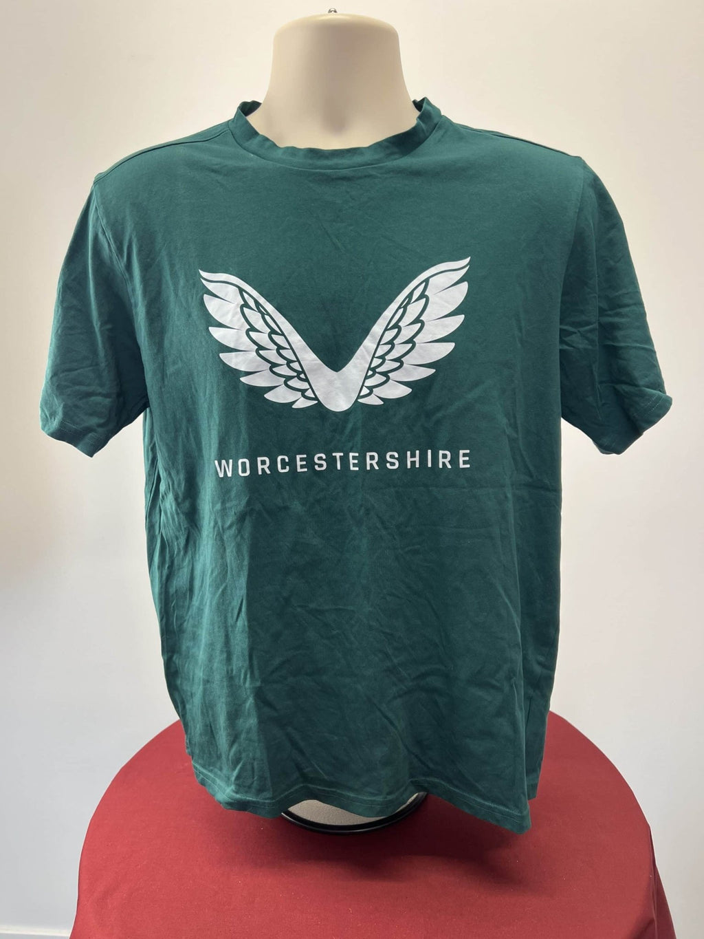 Men’s Castore Worcestershire Cricket Green T-Shirt - kitround kitround product