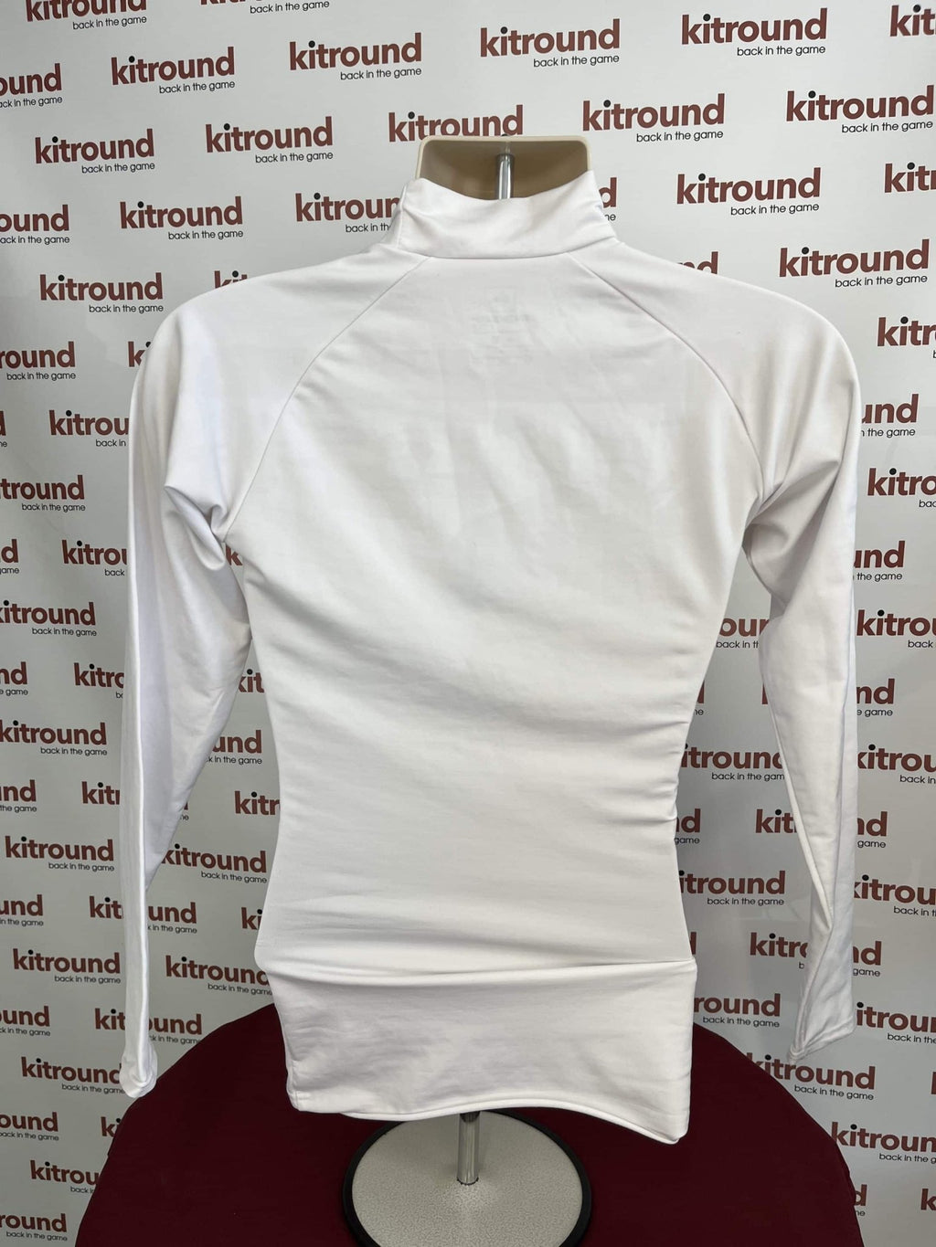 Men’s Dunlop White Long Sleeve Golf/Training Top - kitround kitround product