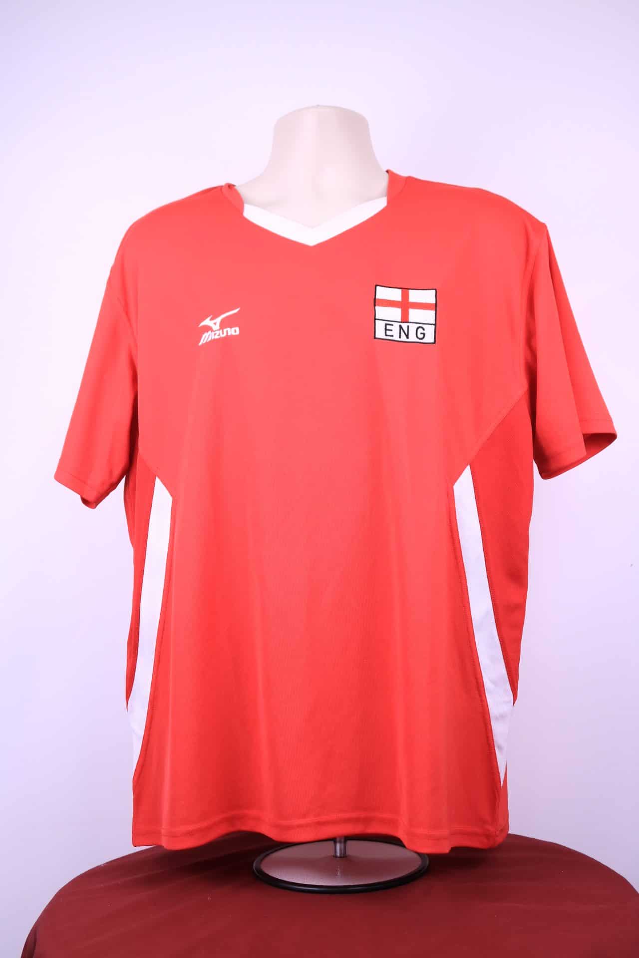 Men's England Mizuno England Sports Top - kitround kitround product