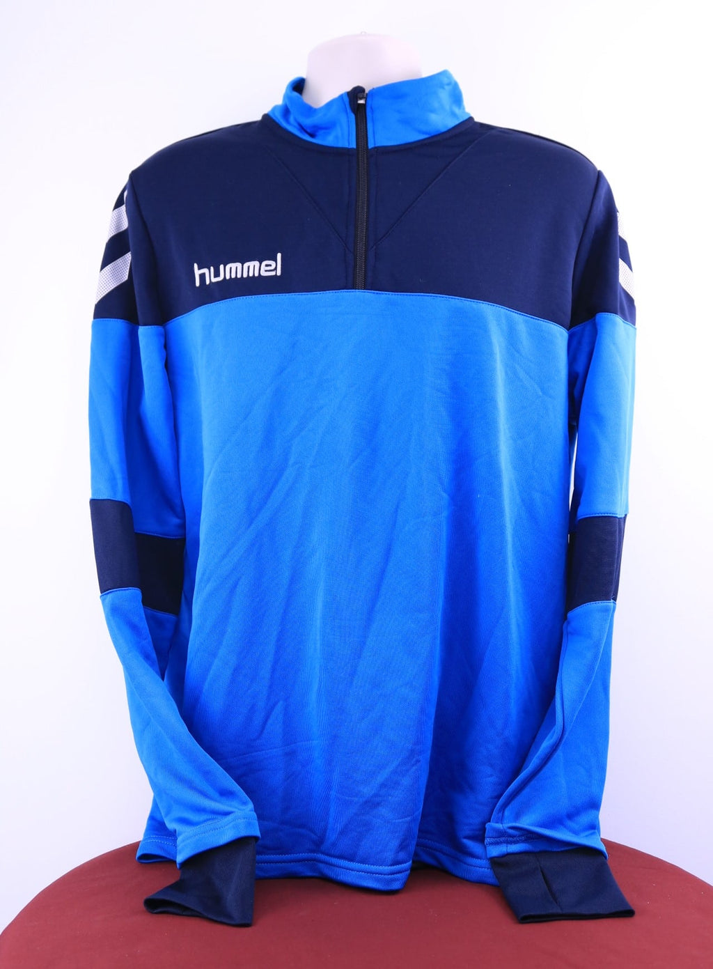 Men's Hummel Long Sleeved 1/4 Zip Top - kitround Youth Sport Trust product