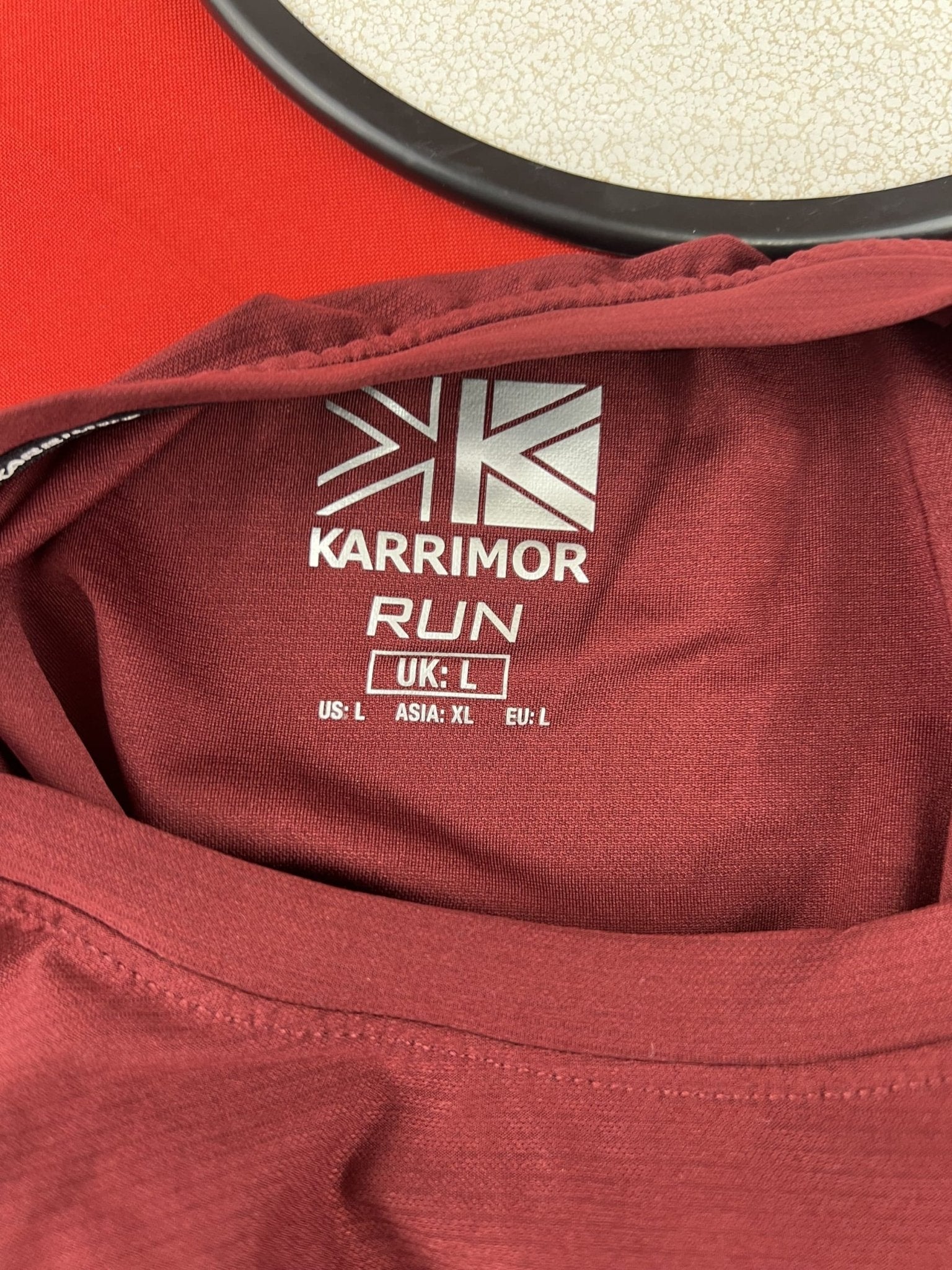 Men's Karrimor Burgundy T Shirt - kitround kitround product