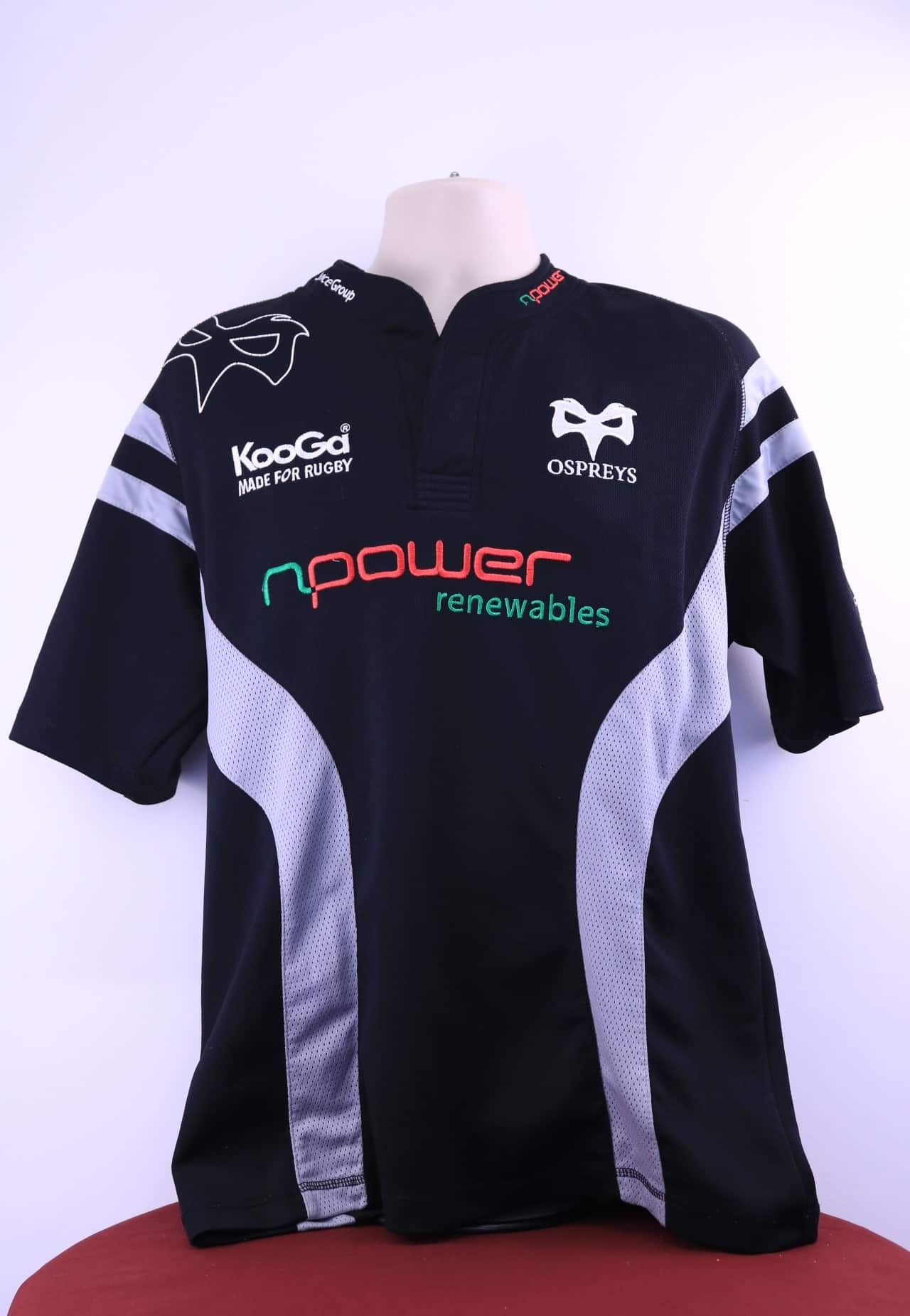 Men's Kooga Ospreys Rugby Club Short Sleeved Top - kitround kitround product