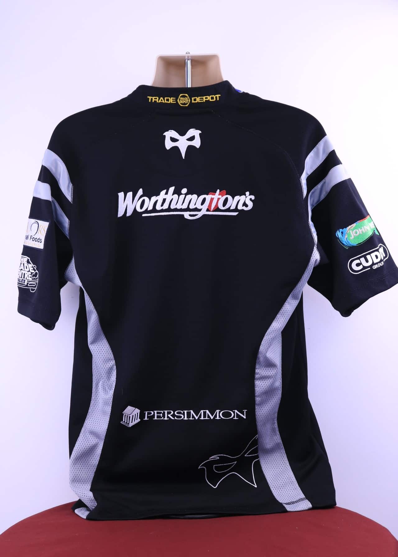 Men's Kooga Ospreys Rugby Club Short Sleeved Top - kitround kitround product