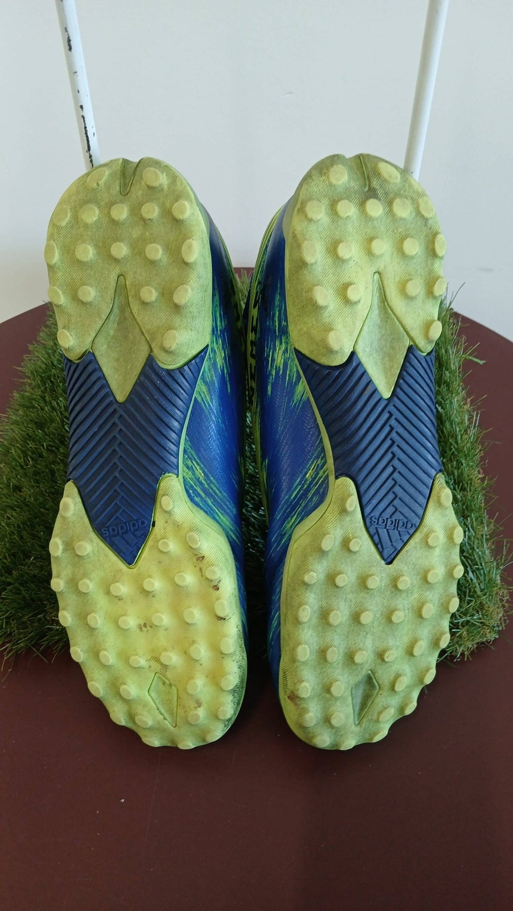 Mens Nemesis adidas Football Boots Blue & Green - kitround kitround product