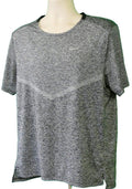 Nike grey Dri-FIT short sleeve sports top on mannequin