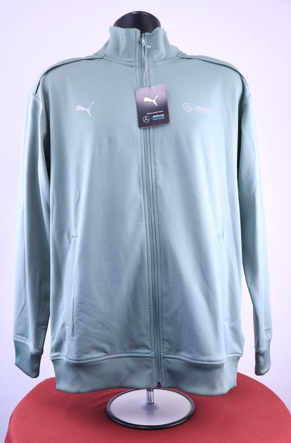 Men's Puma Long Sleeved Zipped Tracksuit Jacket - Formula One - kitround kitround product