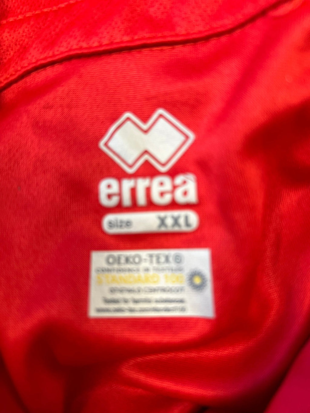 Men’s Red Volleyball England Polo Shirt XXL - kitround VolleyStore