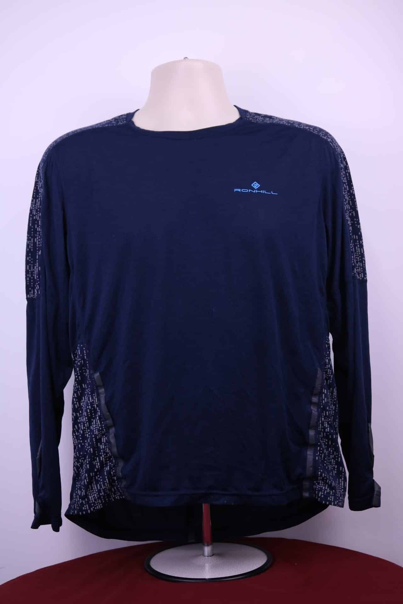 Men's Ronhill Life Night Runner Long Sleeved Top - kitround kitround product