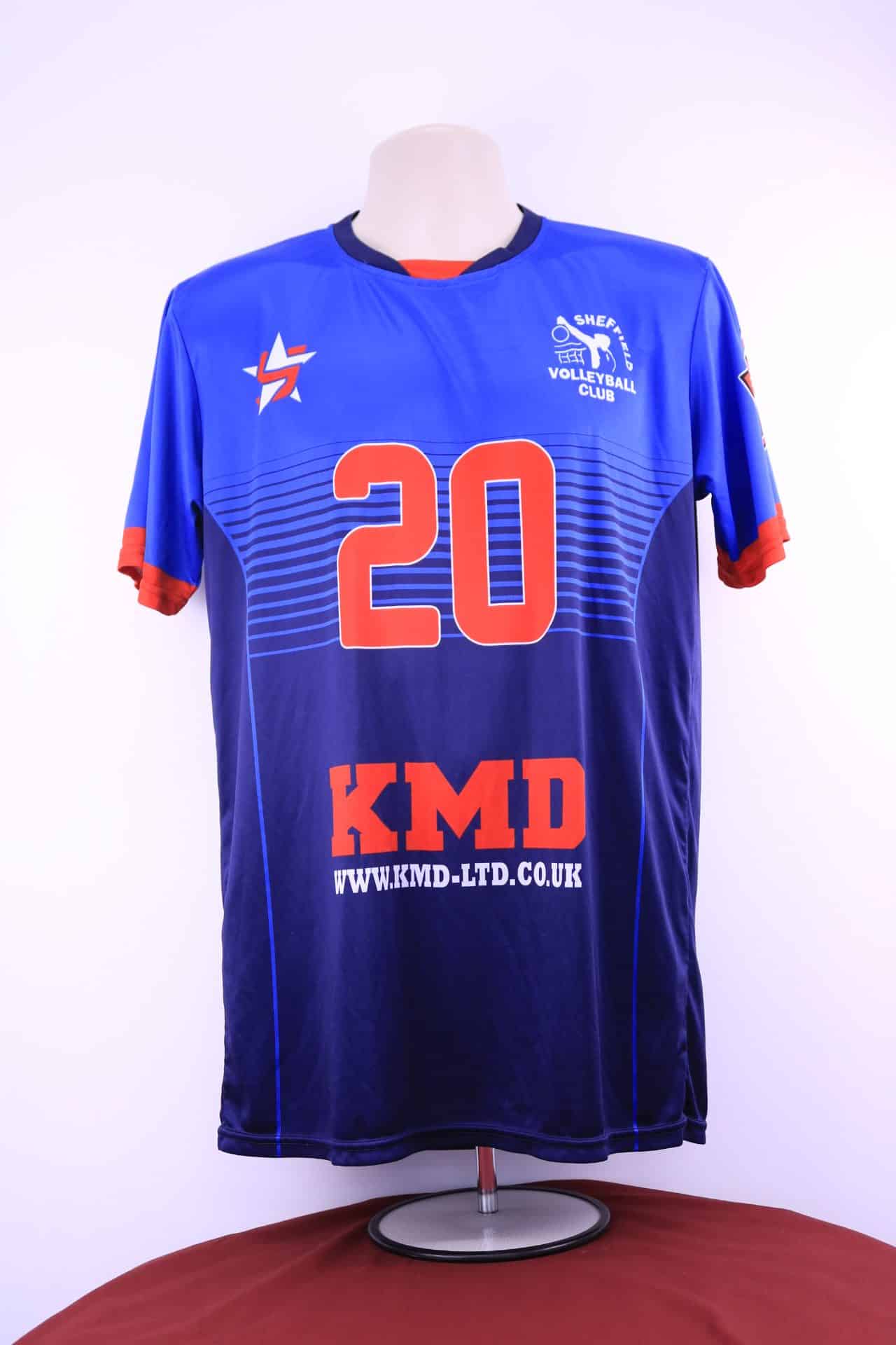 Men's Sheffield Volleyball Club Top - kitround VolleyStore product