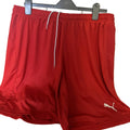 Red Puma sports shorts with drawstring waistband, XXL size