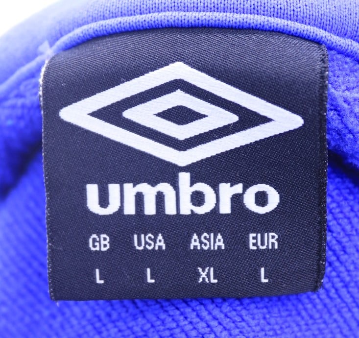 Men's Umbro Blackburn Rovers 1/4 Zip Top - kitround Youth Sport Trust product