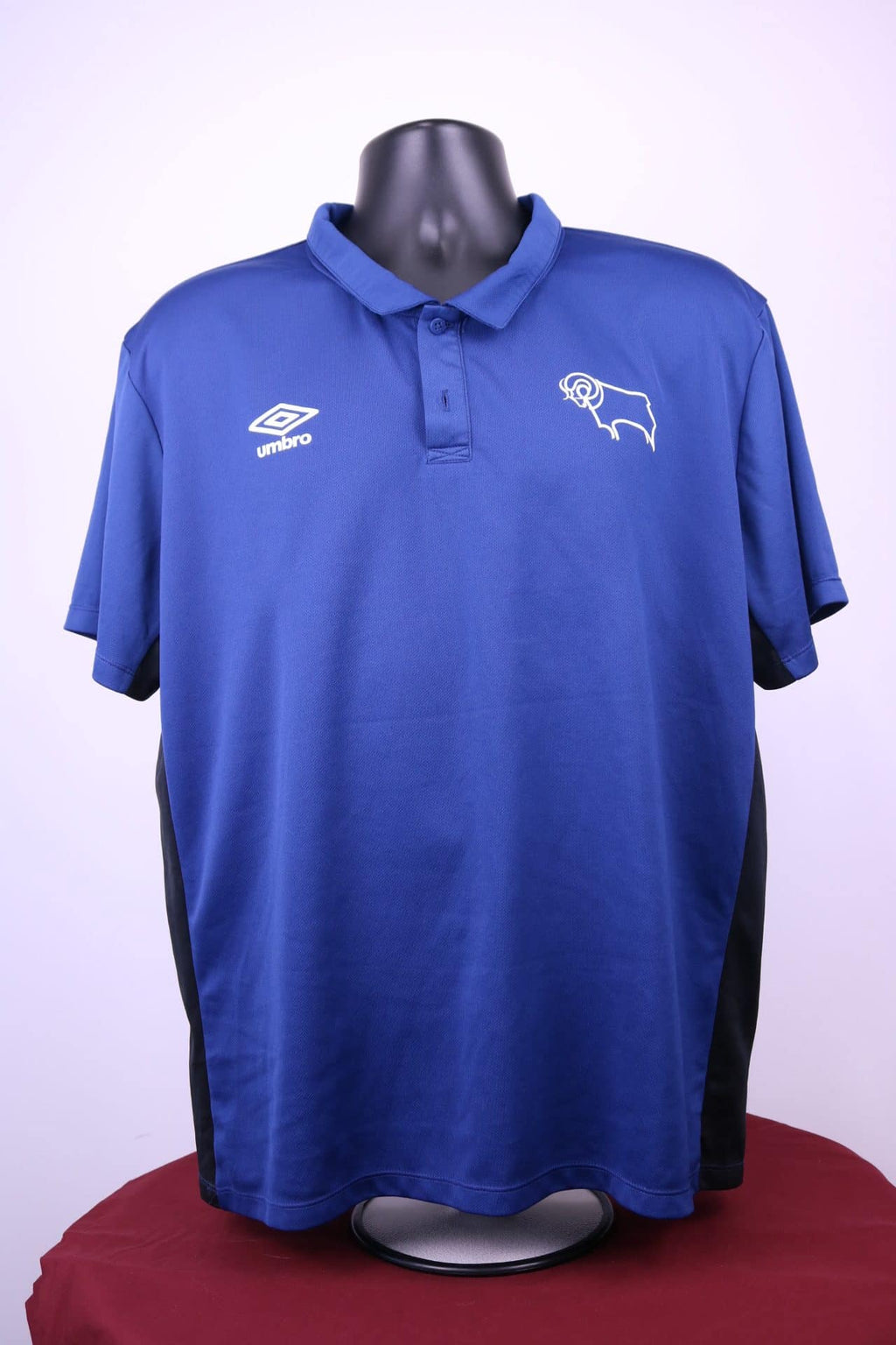 Men's Umbro Derby County Polo Shirt - kitround Youth Sport Trust product