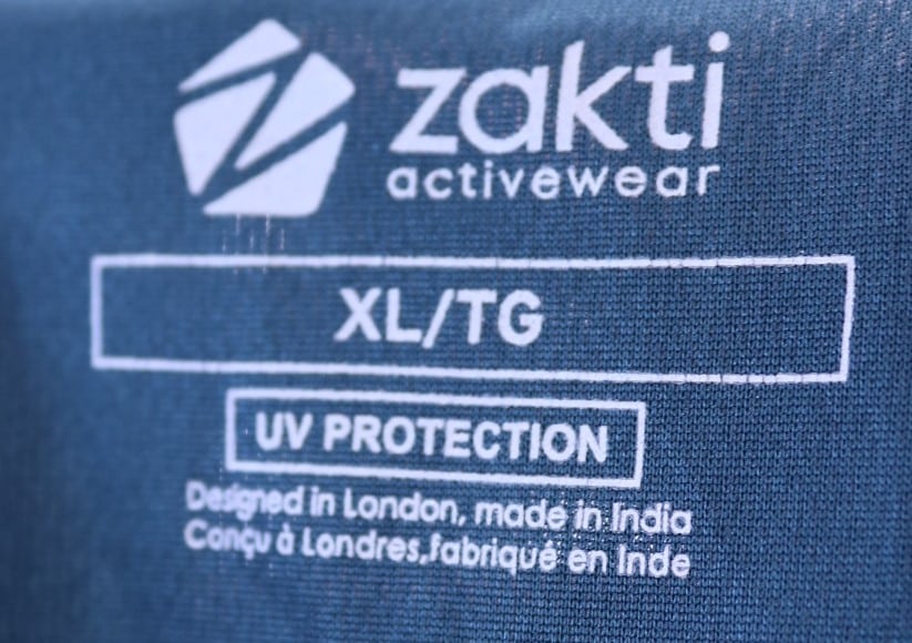 Men's Zakti Activewear Round Necked T-Shirt UV Protection - kitround kitround product