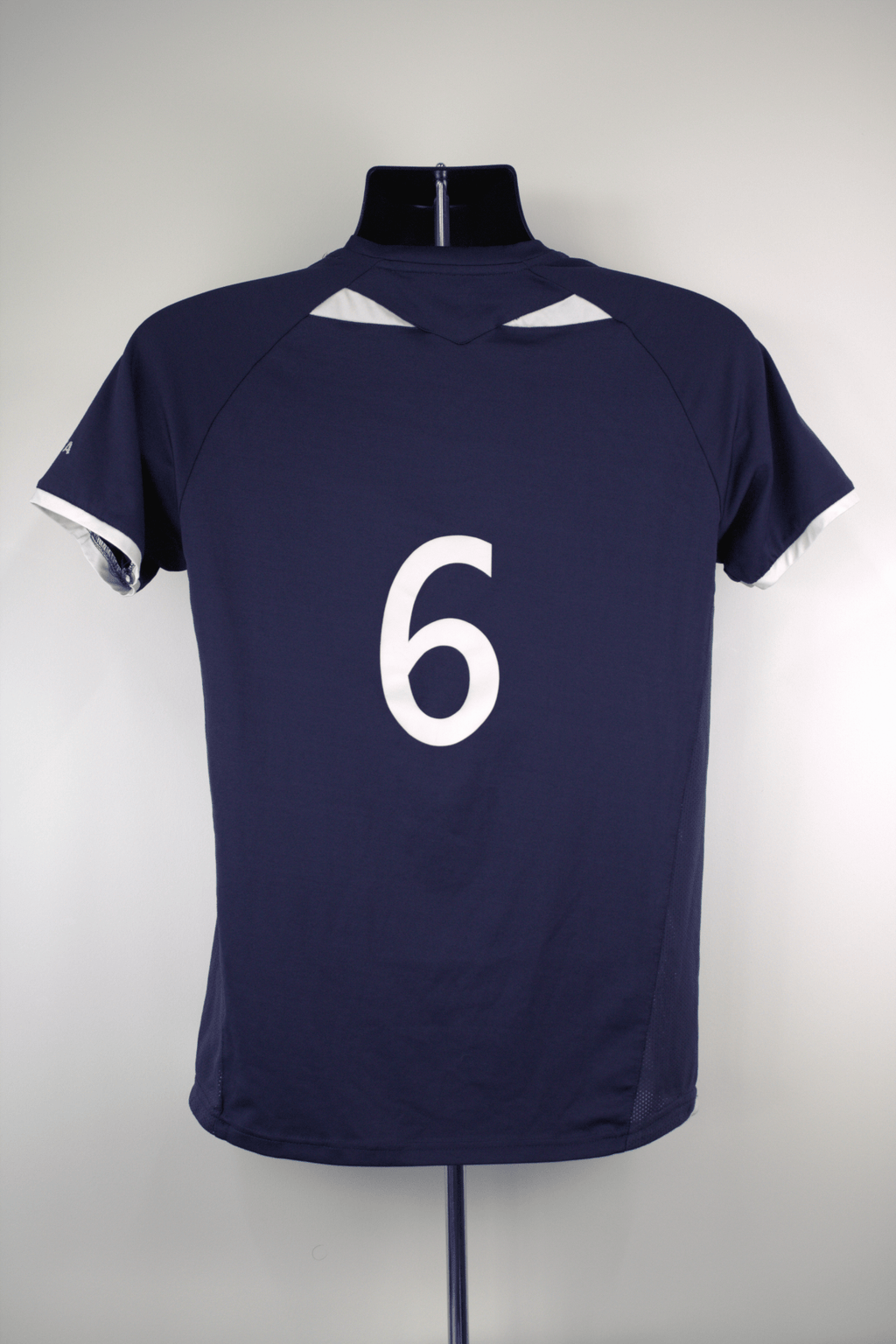 Navy Blue Short Sleeved Volleyball Sports Top with branding - kitround VolleyStore product