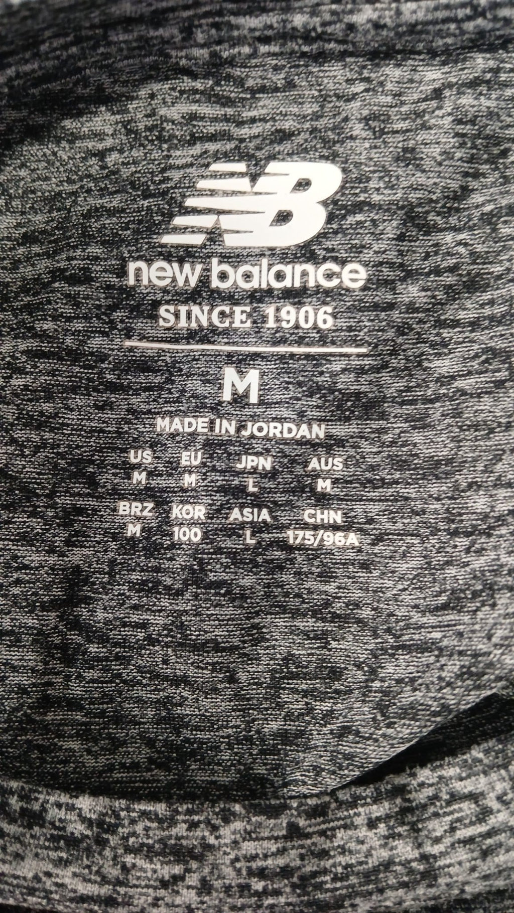 New Balance Grey Sports T-Shirt - kitround kitround product