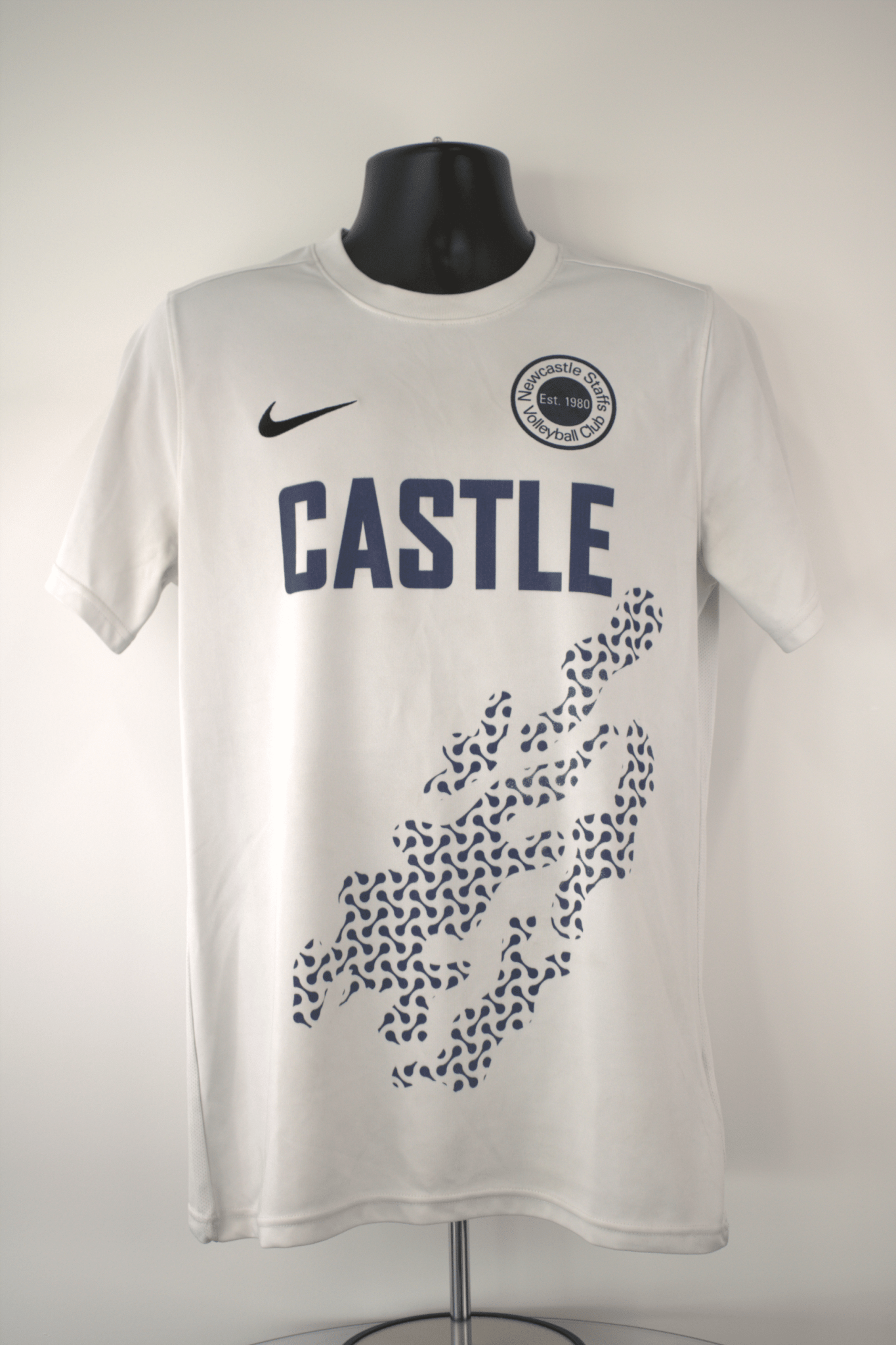 Newcastle Staffs Volleyball Club Short Sleeved T Shirt - kitround VolleyStore product