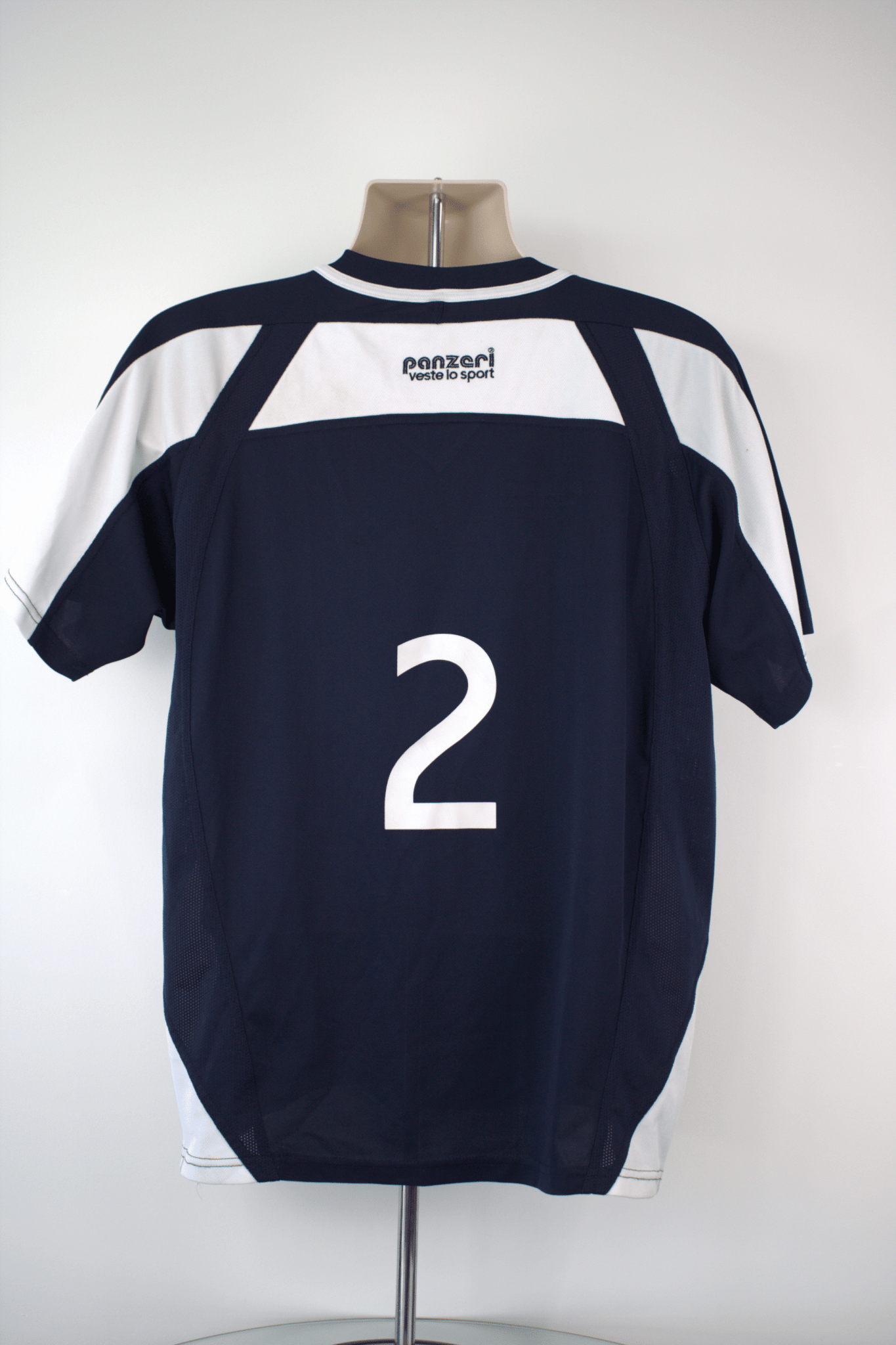 Newcastle Staffs Volleyball Navy V Neck Sports Top - kitround VolleyStore product