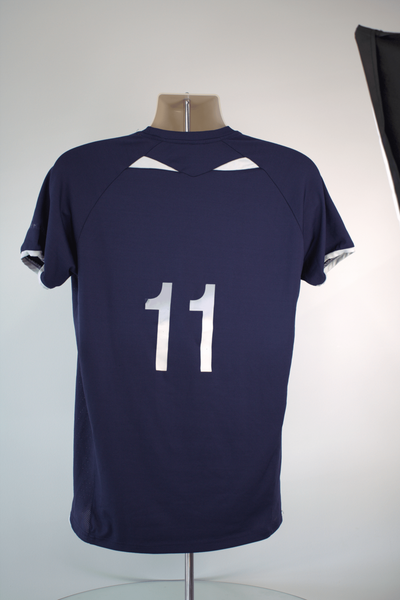 Newcastle Staffs Volleyball Navy V Neck Sports Top - kitround VolleyStore product