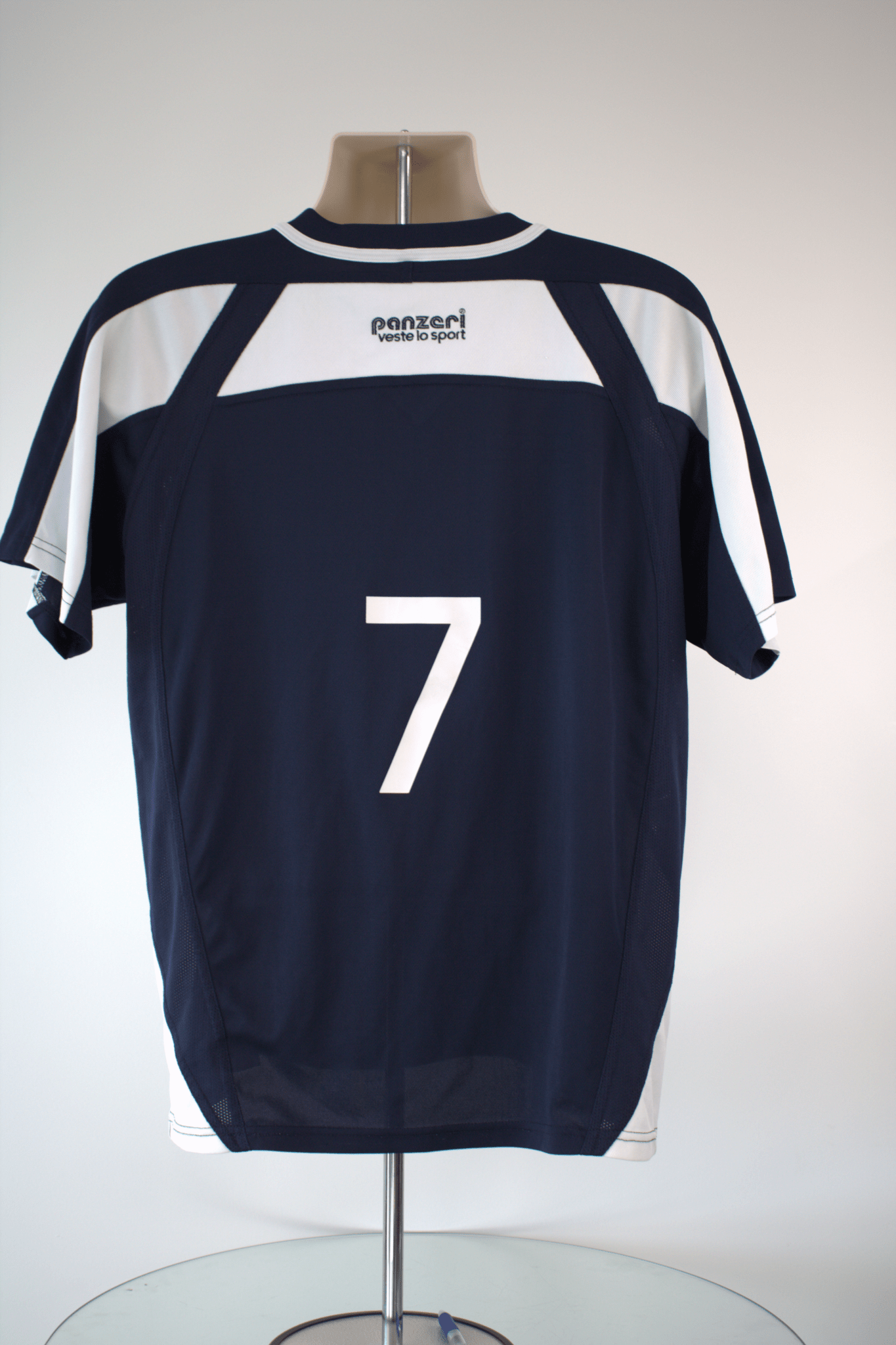 Newcastle Staffs Volleyball Navy V Neck Sports Top - kitround VolleyStore product