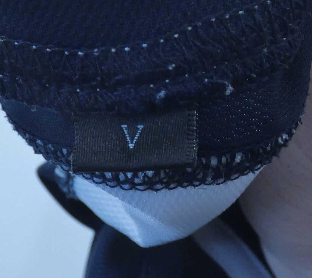 Newcastle Staffs Volleyball Navy V Neck Sports Top - kitround kitround product