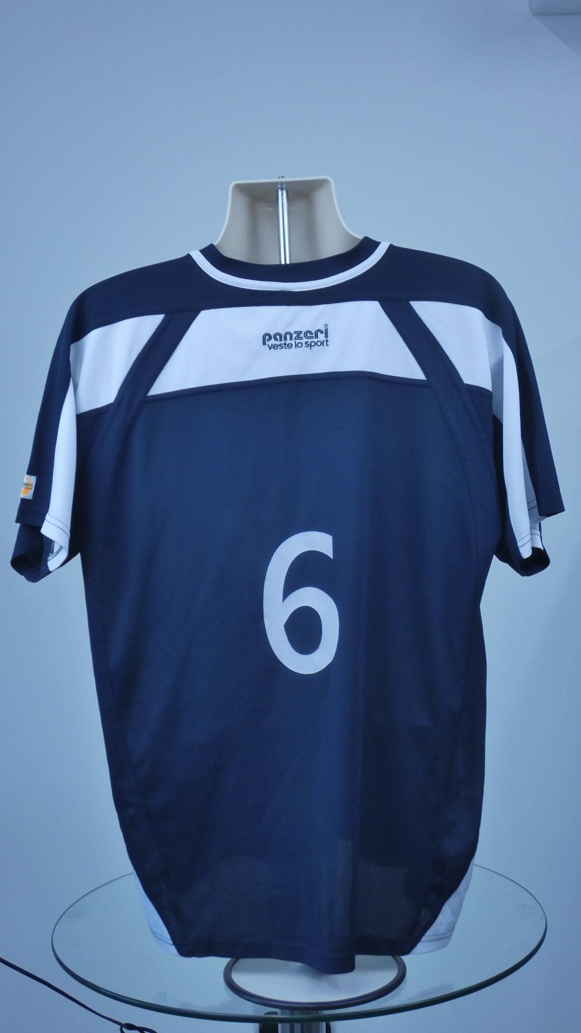 Newcastle Staffs Volleyball Navy V Neck Sports Top - kitround VolleyStore product