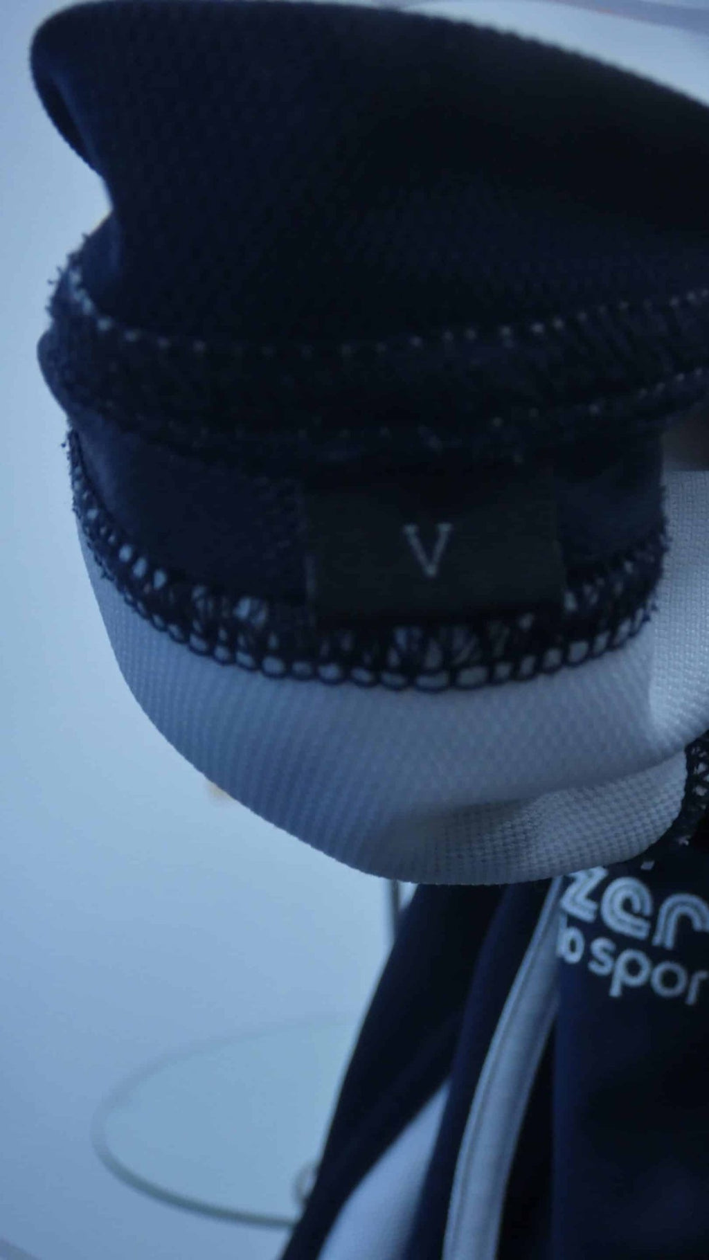 Newcastle Staffs Volleyball Navy V Neck Sports Top - kitround VolleyStore product