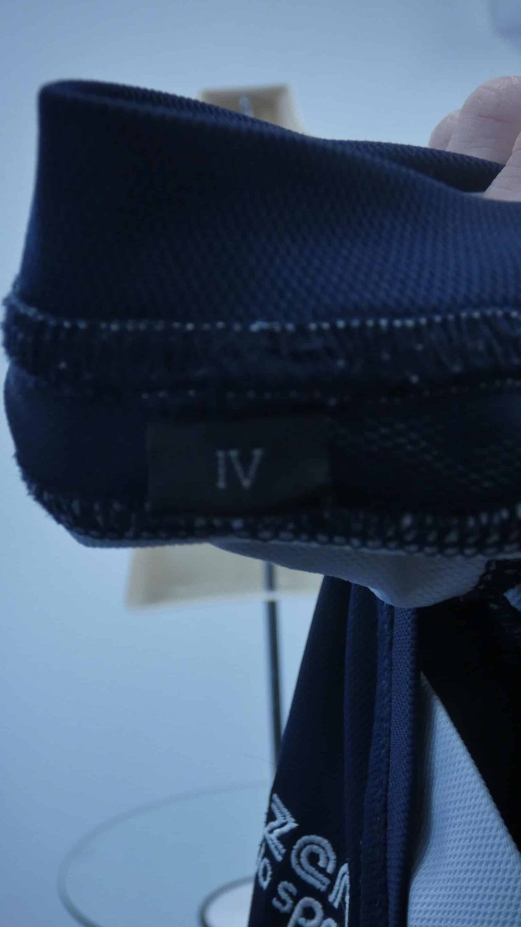 Newcastle Staffs Volleyball Navy V Neck Sports Top - kitround VolleyStore product